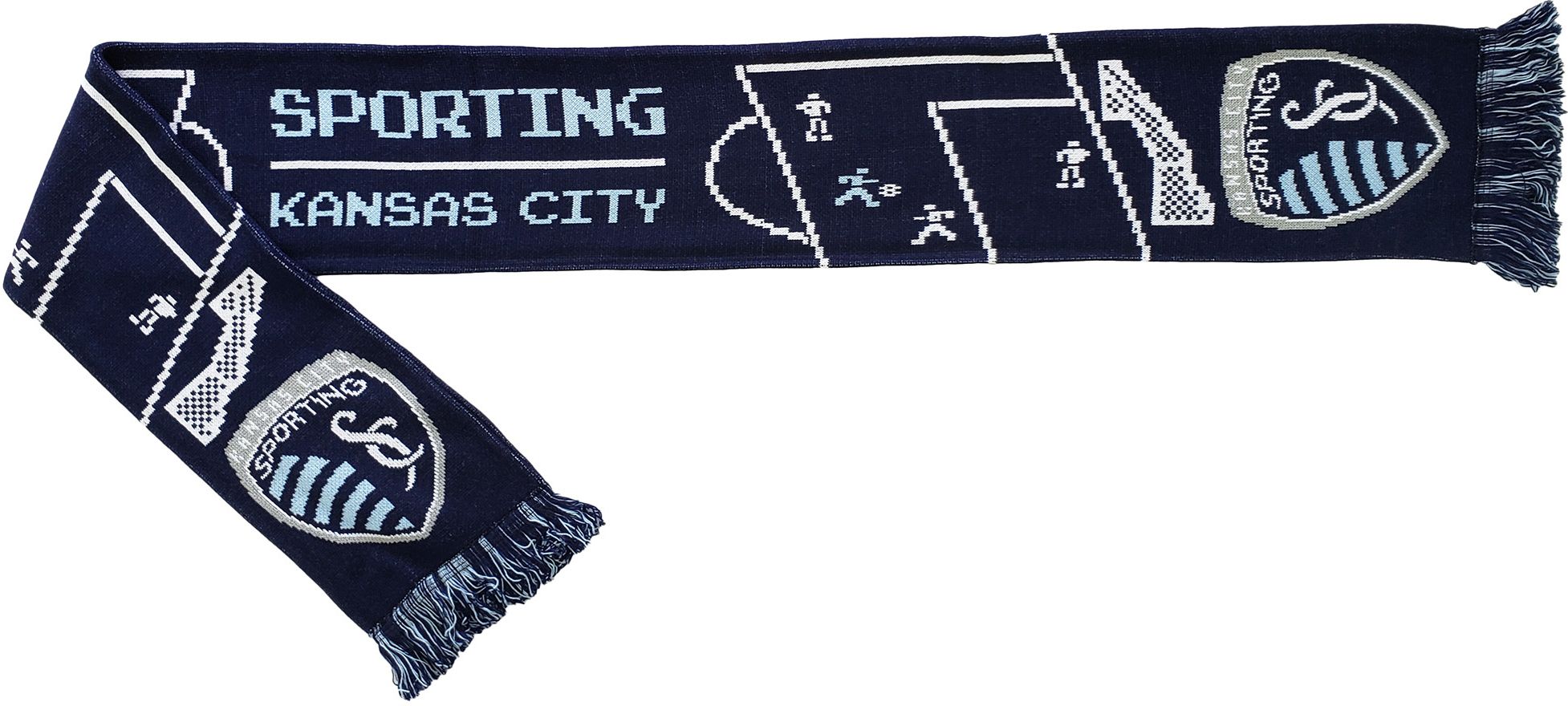 Ruffneck Scarves Sporting Kansas City 8-Bit Scarf product image