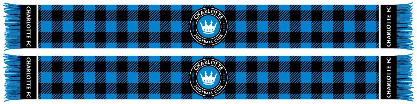 Ruffneck Scarves Charlotte FC Flannel Scarf product image