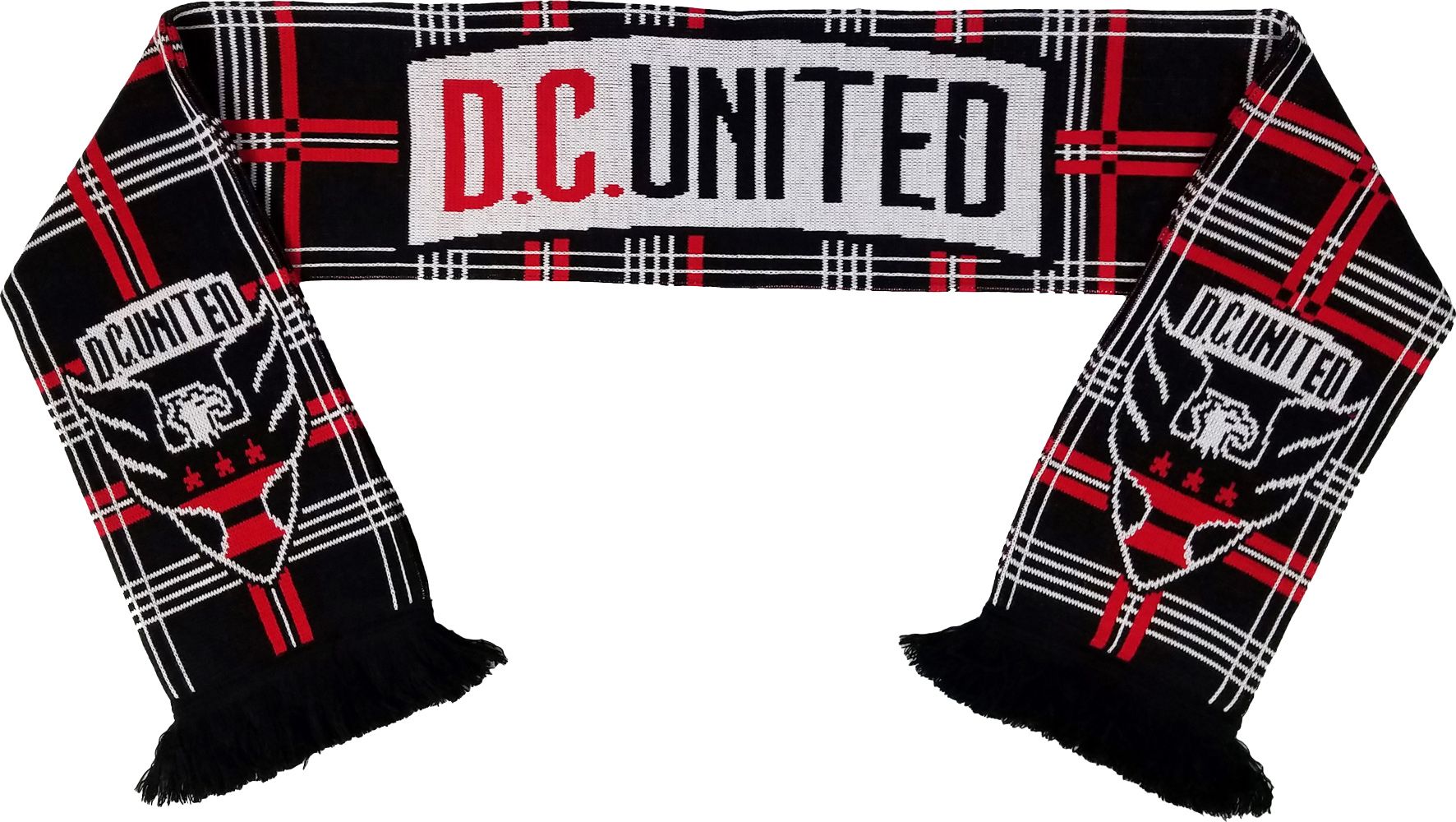 Ruffneck Scarves D.C. United Tartan Scarf product image