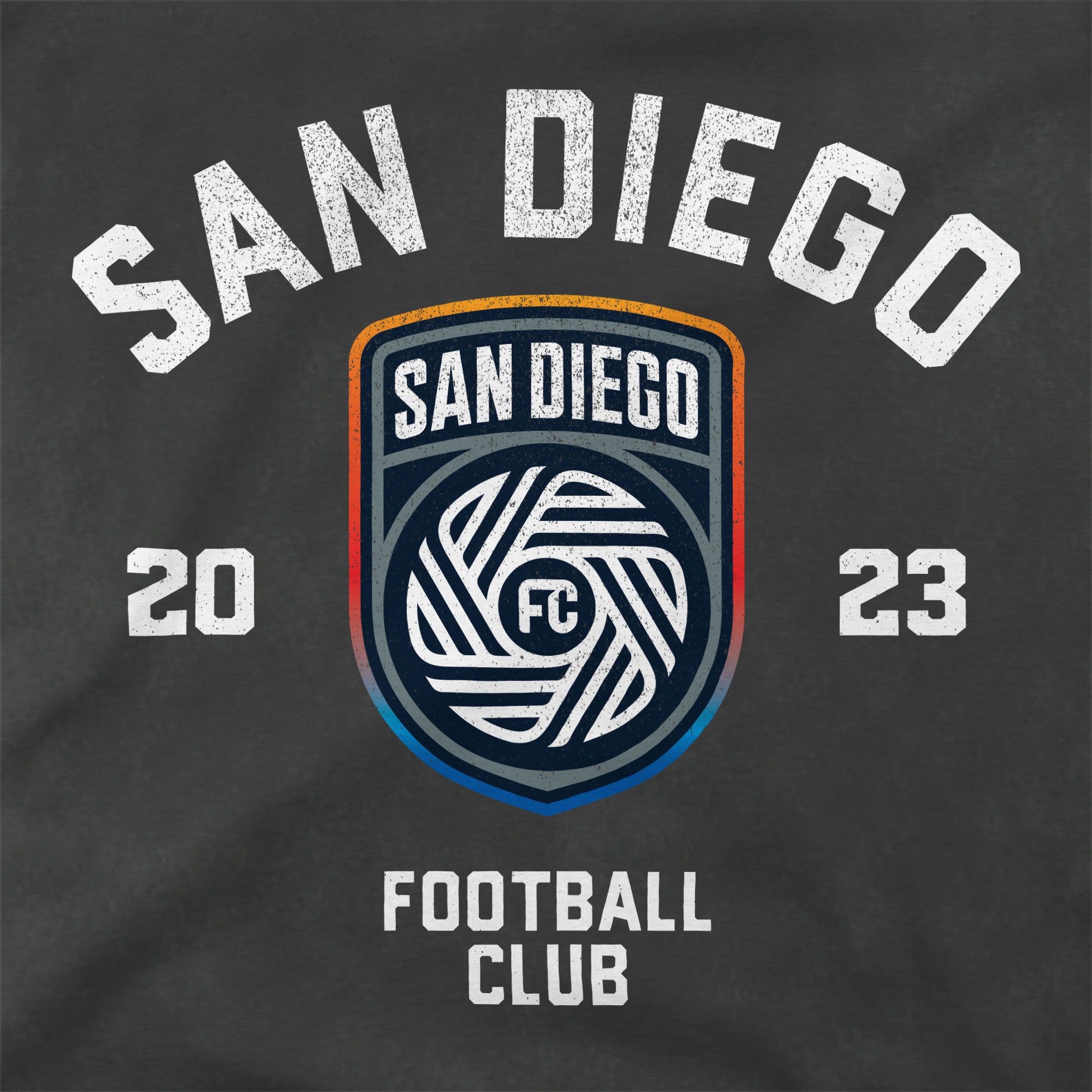 Stadium Essentials Men's San Diego FC Vintage Black 'Get Back' T-Shirt product image