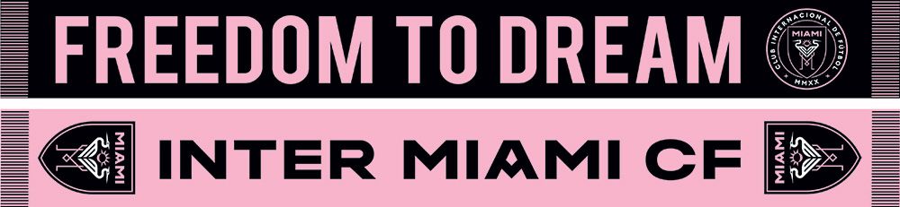 Ruffneck Scarves Inter Miami CF Two Tone Summer Scarf product image