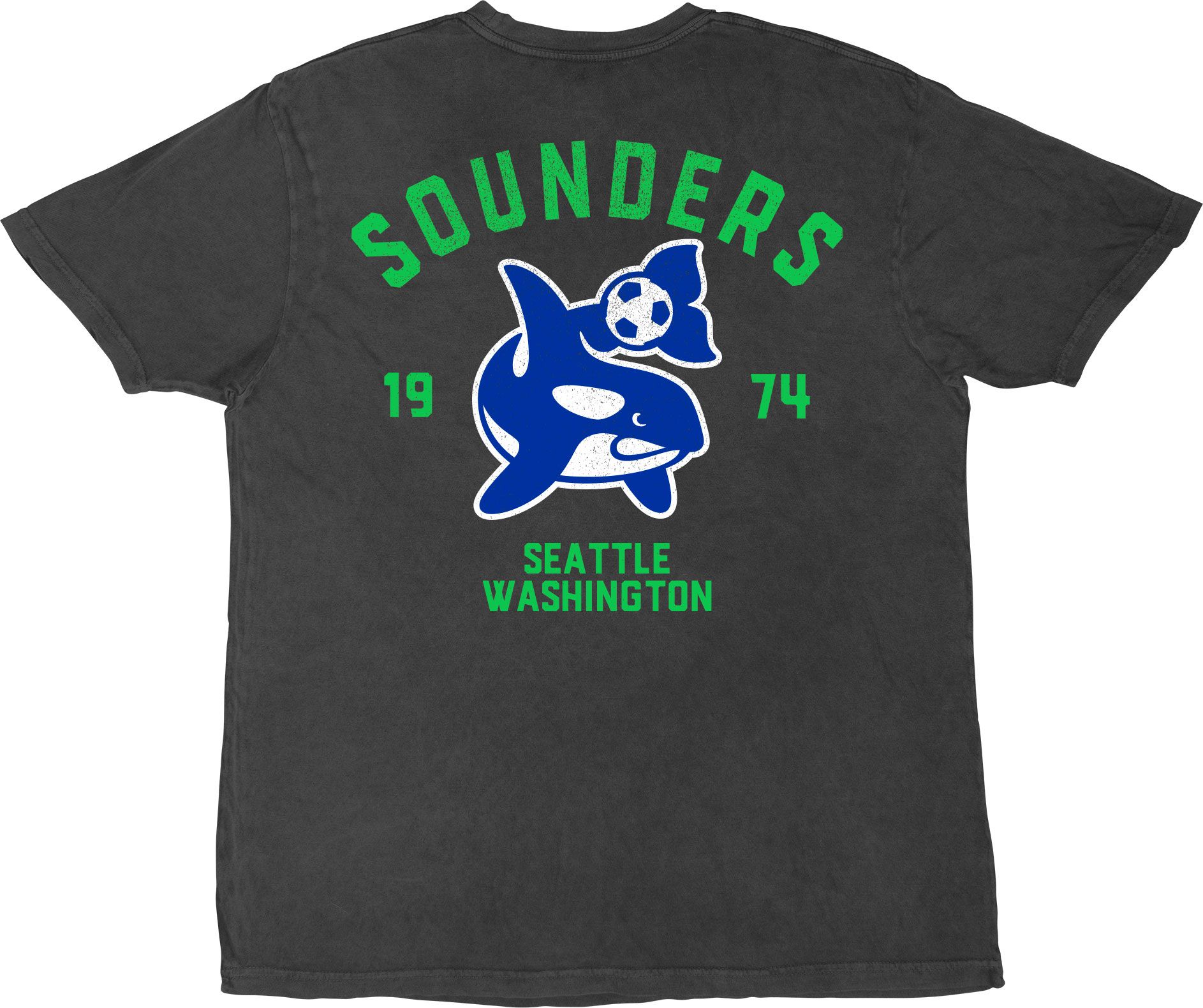 Stadium Essentials Adult Seattle Sounders Black 'Get Back' T-Shirt product image