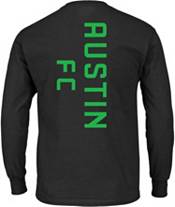 MLS Big & Tall Austin FC One Pocket Black Long Sleeve Jersey product image