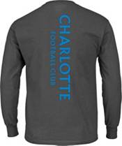 MLS Big & Tall Charlotte FC One Pocket Grey Sleeve Shirt product image