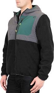 Mountain and Isles Men's Sherpa Zip-up Hoodie Jacket product image