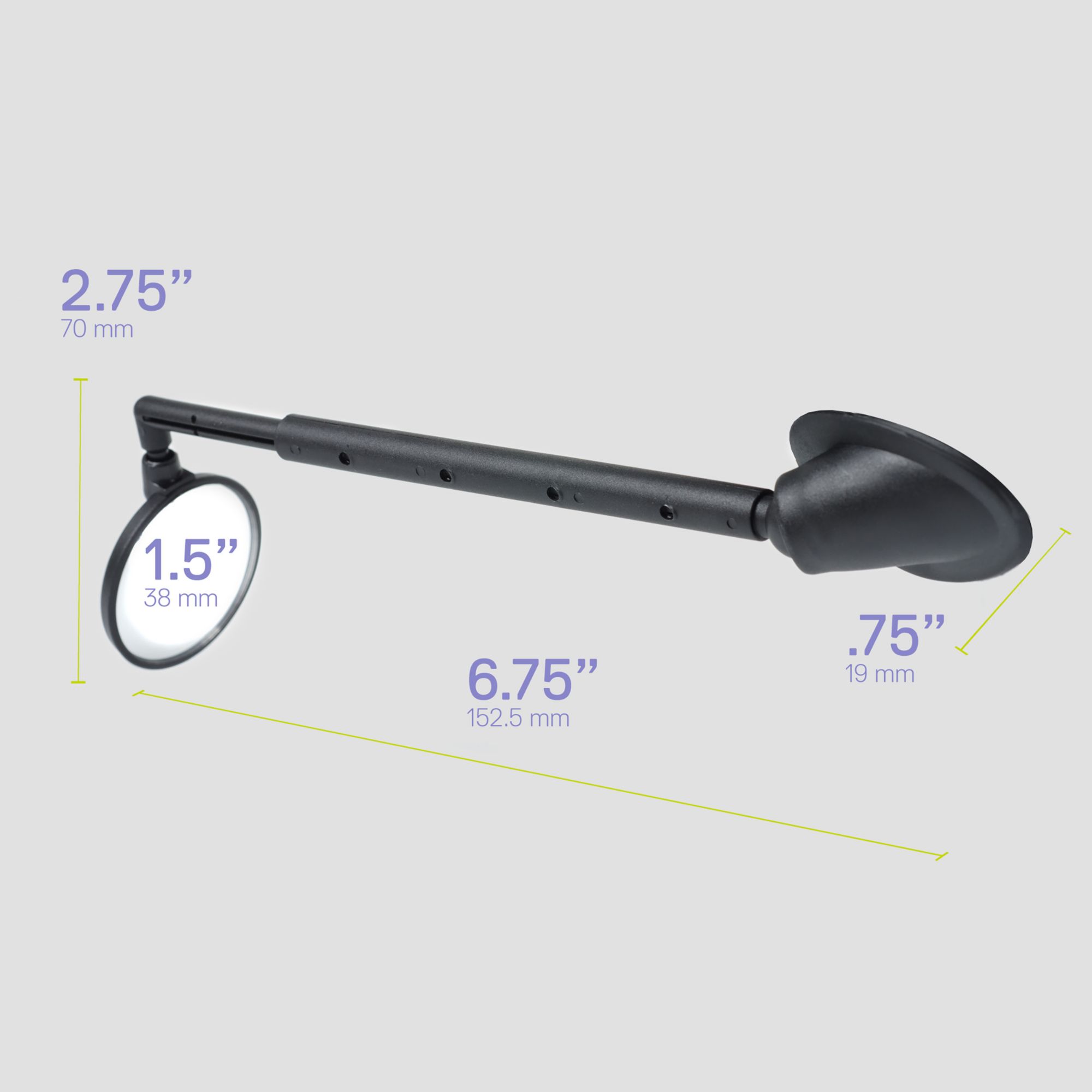 Delta Cycle Helmet Safety Mirror product image