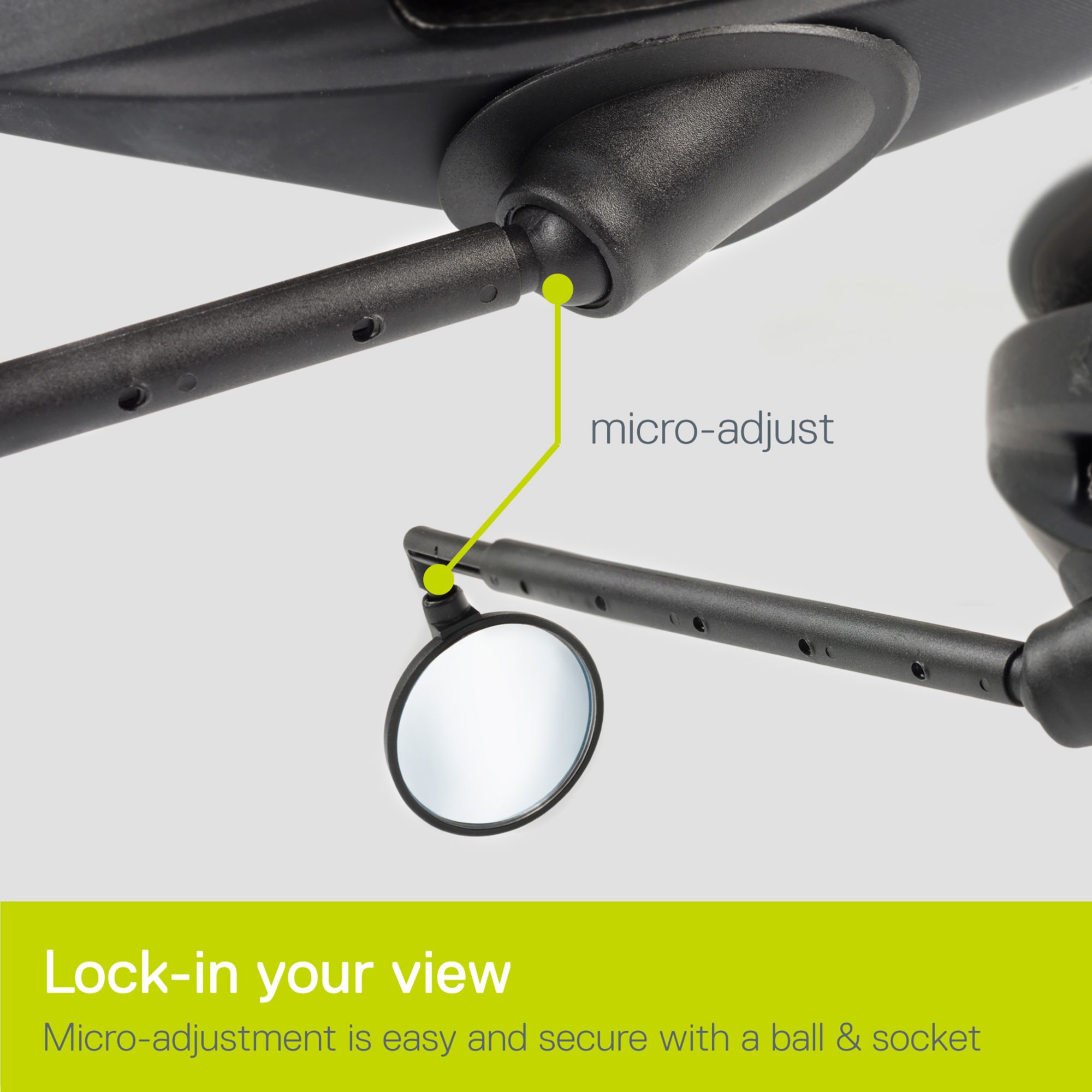 Delta Cycle Helmet Safety Mirror product image