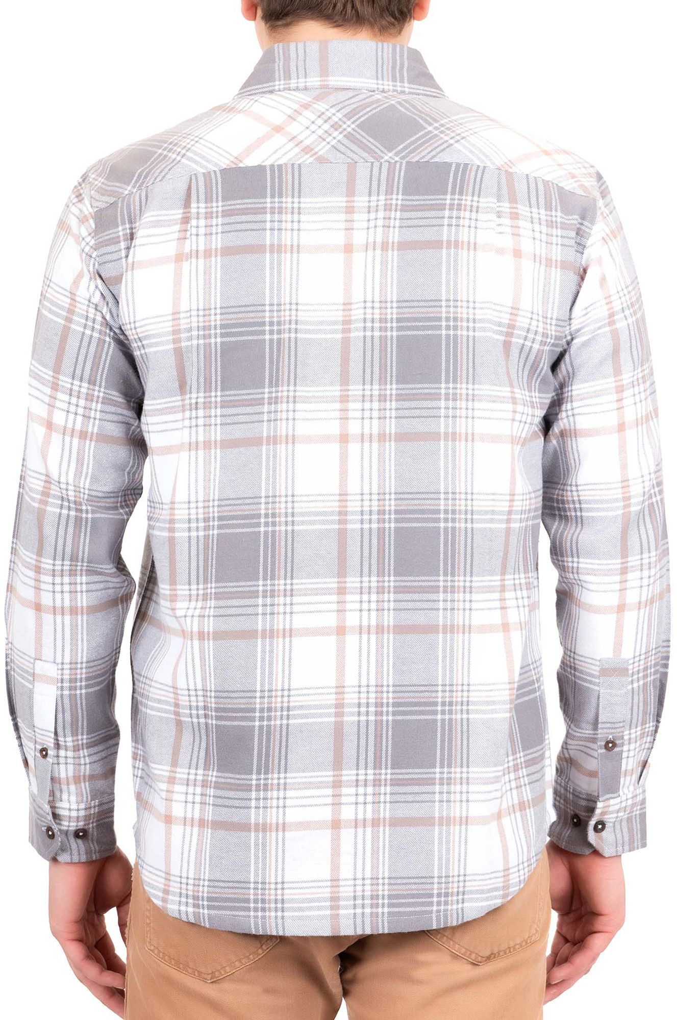 Mountain and Isles Men's Button Front Plaid Flannel product image