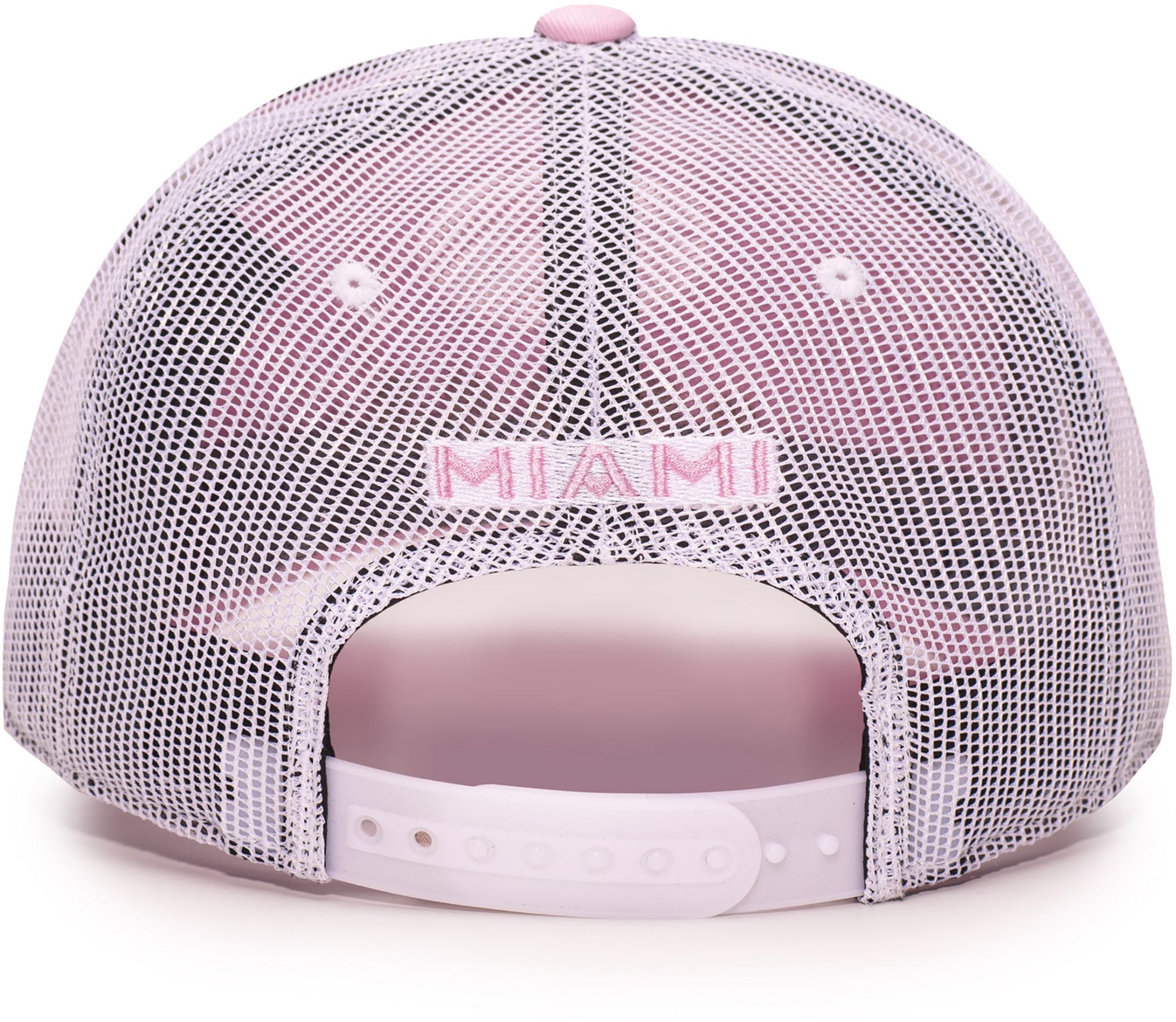Fan Ink Men's Inter Miami CF Pink Logo Adjustable Trucker Hat product image