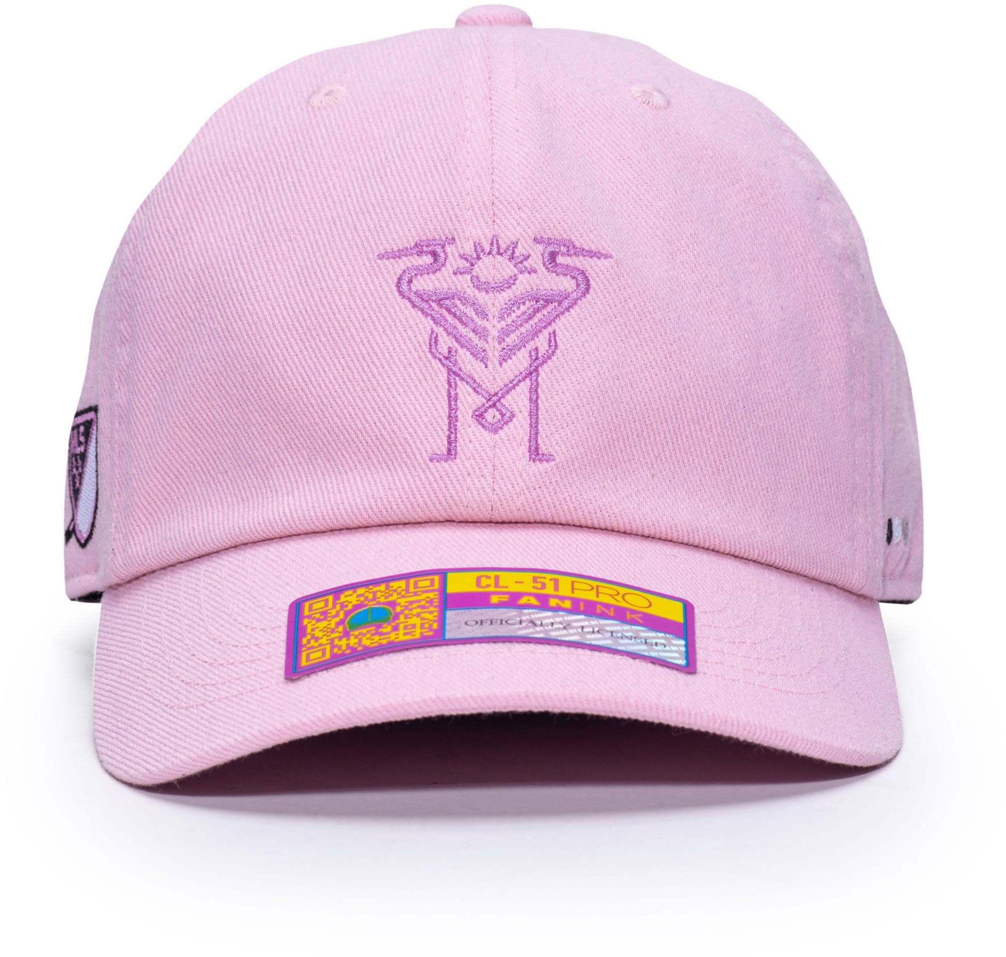 Fan Ink Men's Inter Miami CF Pink Bamboo Slouch Adjustable Hat product image