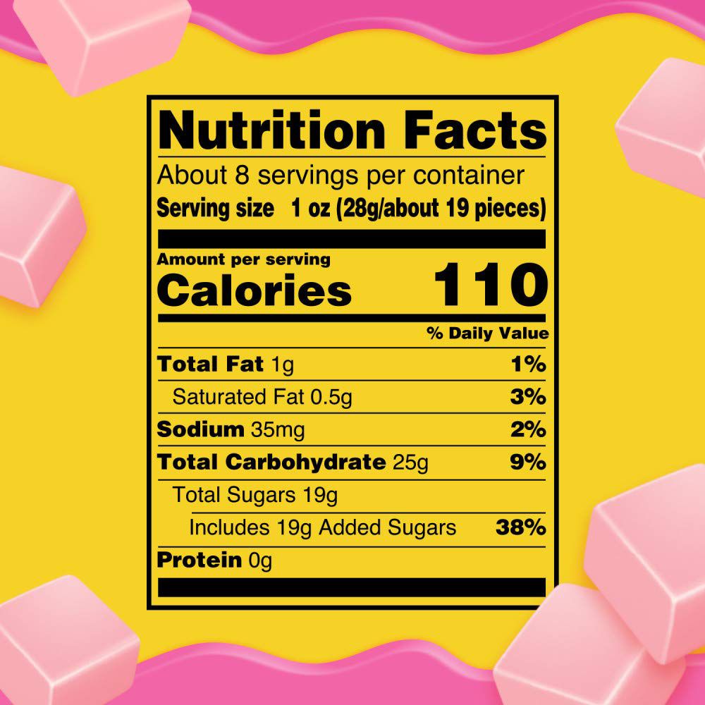 STARBURST Minis All Pink Fruit Chews Candy – 8 oz. product image