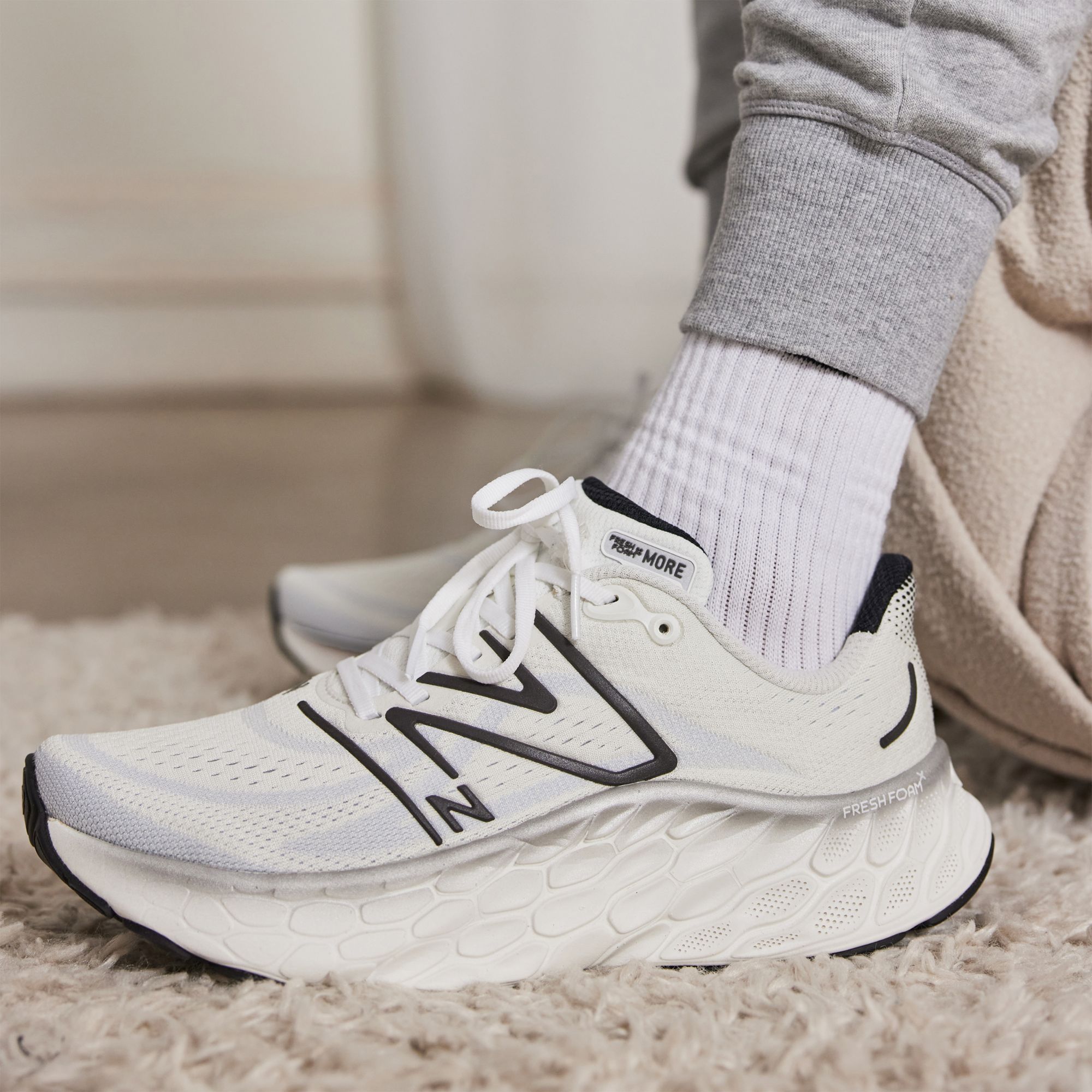 New Balance Mens Fresh Foam X More v4 Running Shoes product image