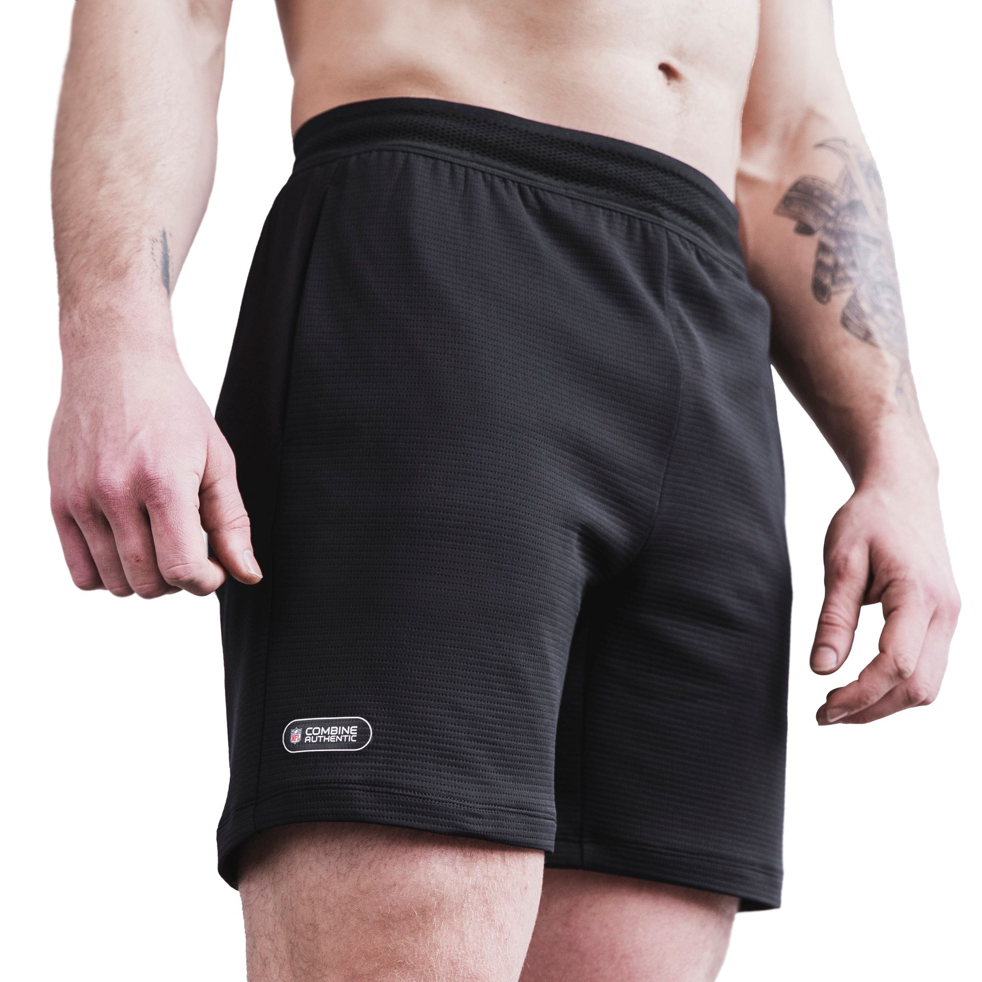 NOBULL Men's NFL Combine Charcoal Black Shorts