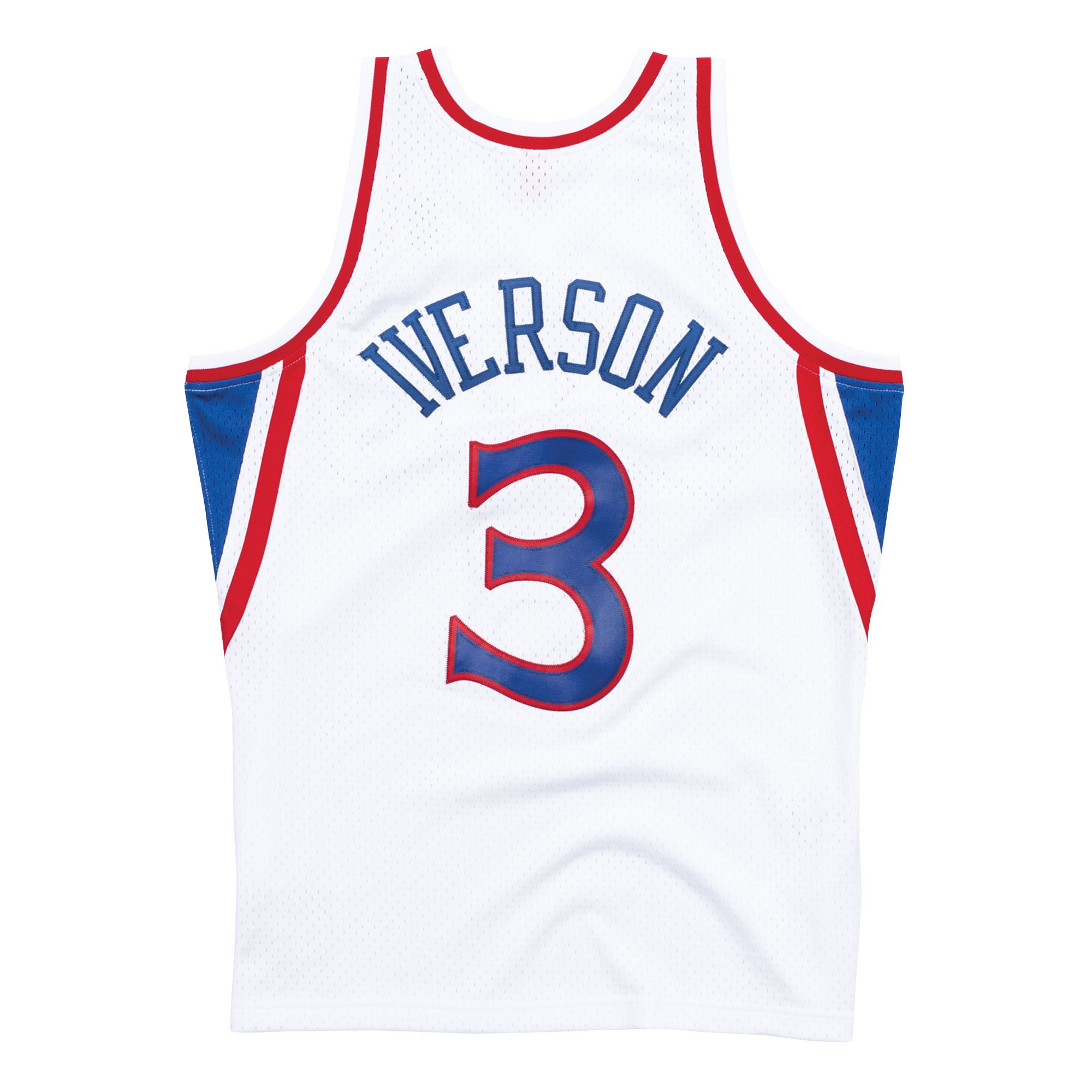 Mitchell & Ness Men's Philadelphia 76ers Allen Iverson #3 Swingman Jersey product image