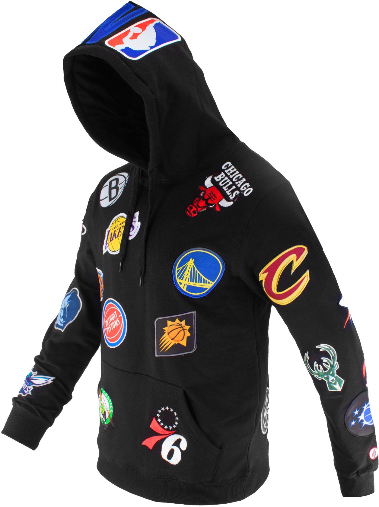 FISLL Men's NBA All Over Print Pullover Hoodie product image