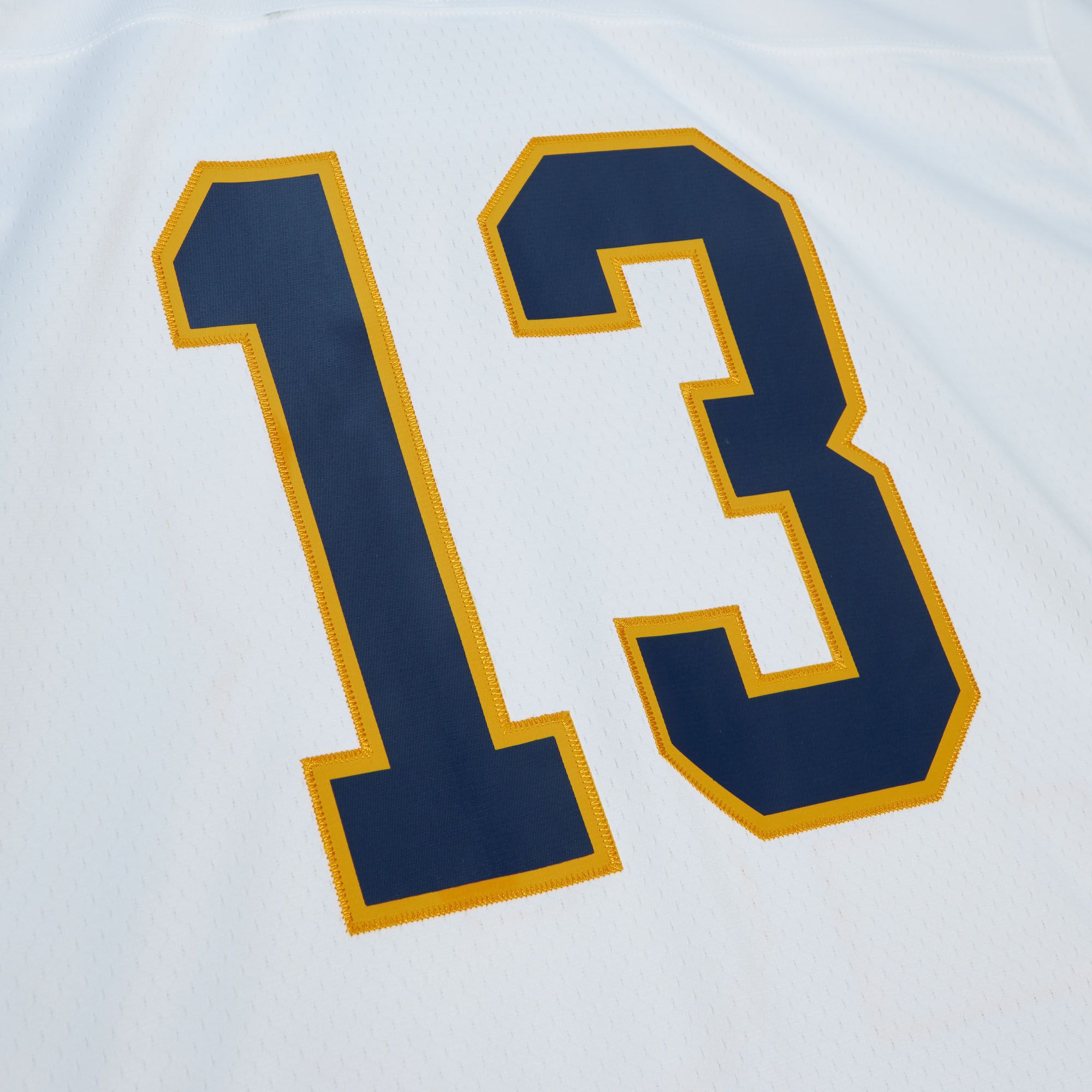 Mitchell & Ness Men's Pitt Panthers #13 White 1981 Dan Marino Legacy Big & Tall Football Jersey product image