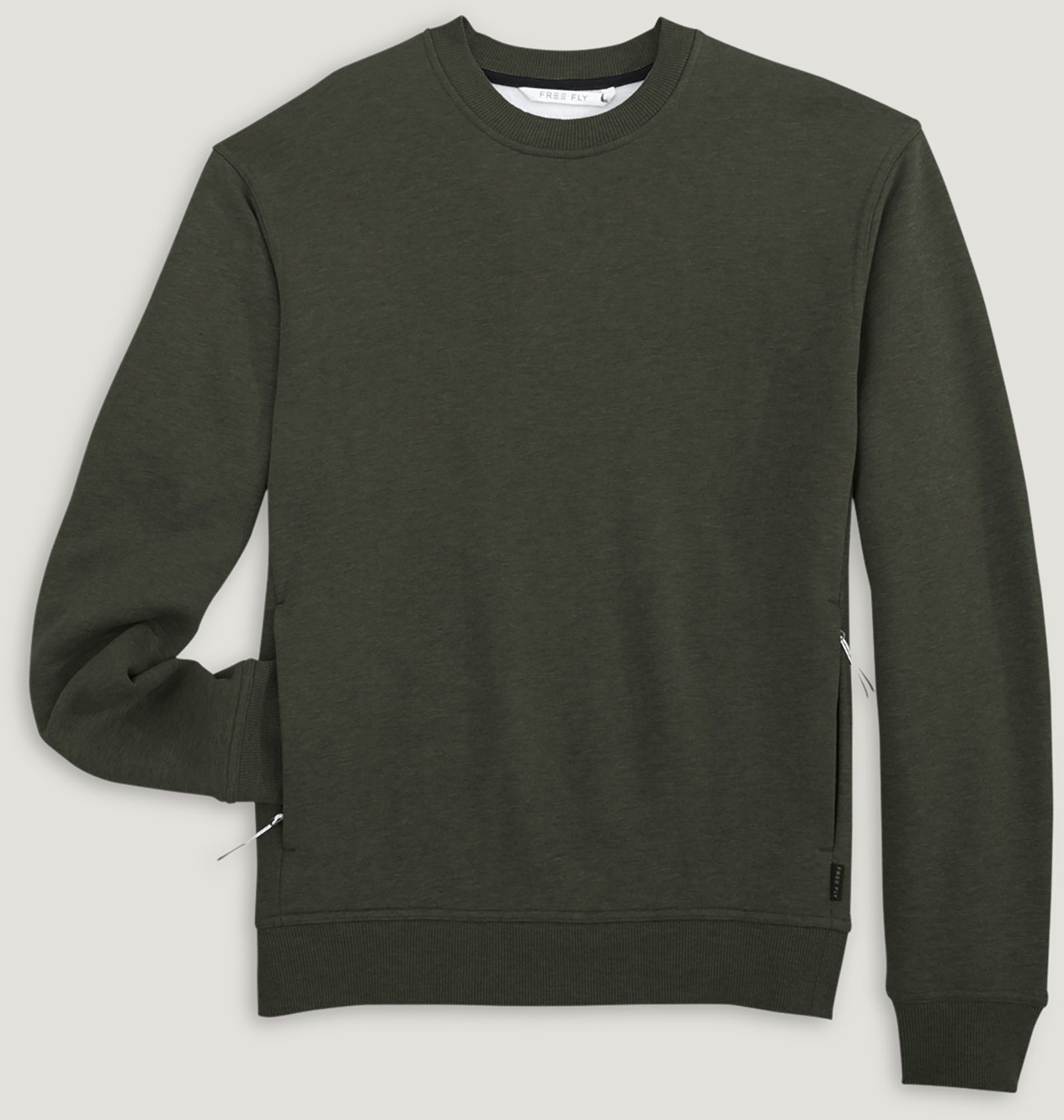 Free Fly Men's Bamboo Northcoast Fleece Crew Pullover product image