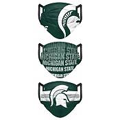 FOCO Adult Michigan State Spartans 3-Pack Matchday Face Coverings product image