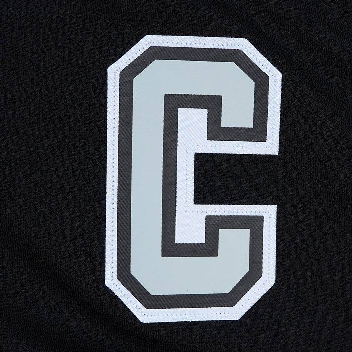 Men's Cleveland Indians Nike Black/White Official Replica Jersey