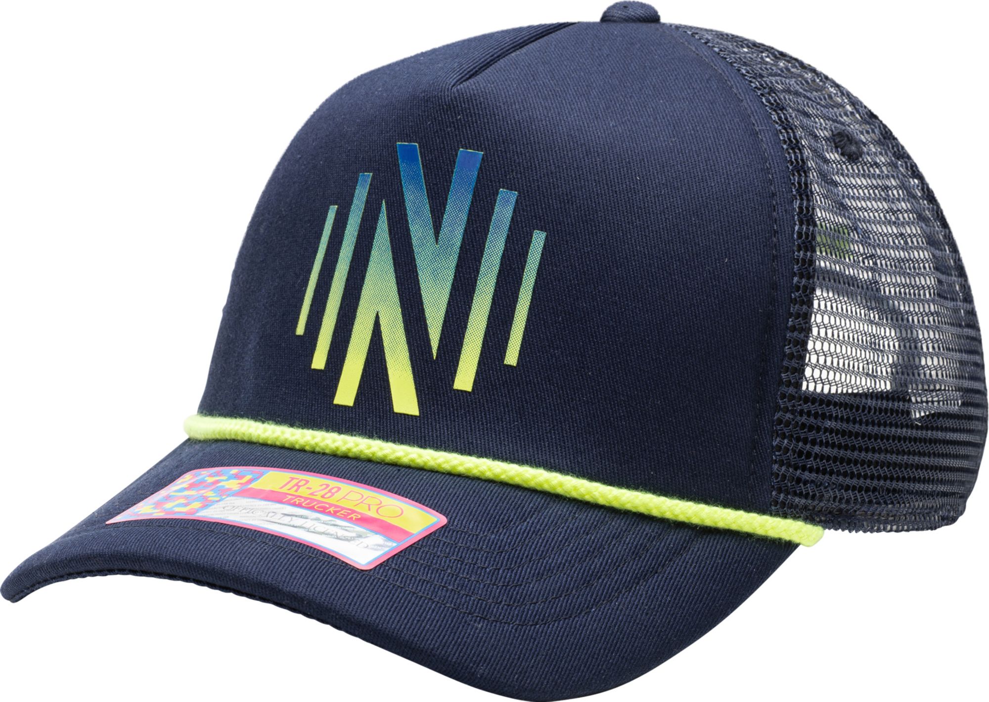 Fan Ink Adult Nashville SC Atmosphere Navy Trucker Hat product image