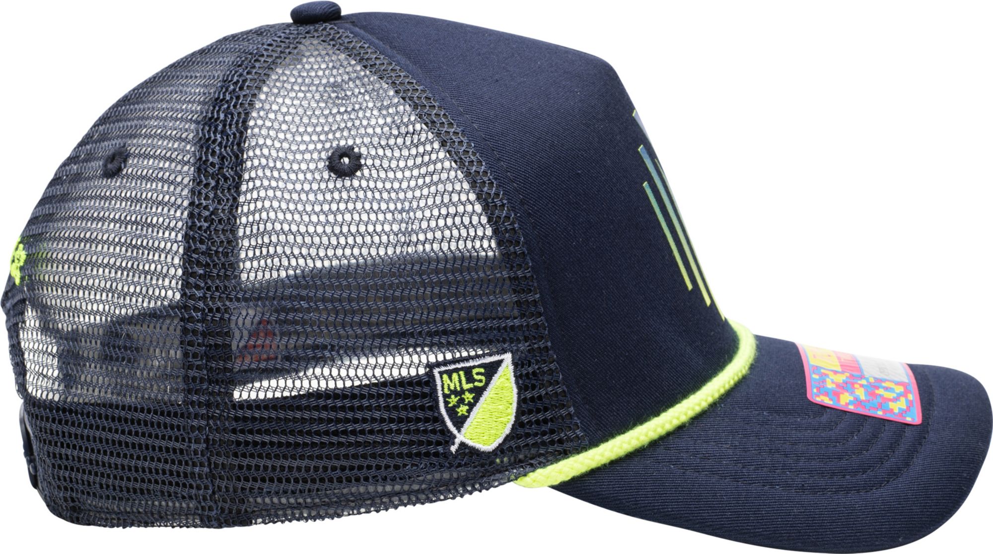 Fan Ink Adult Nashville SC Atmosphere Navy Trucker Hat product image