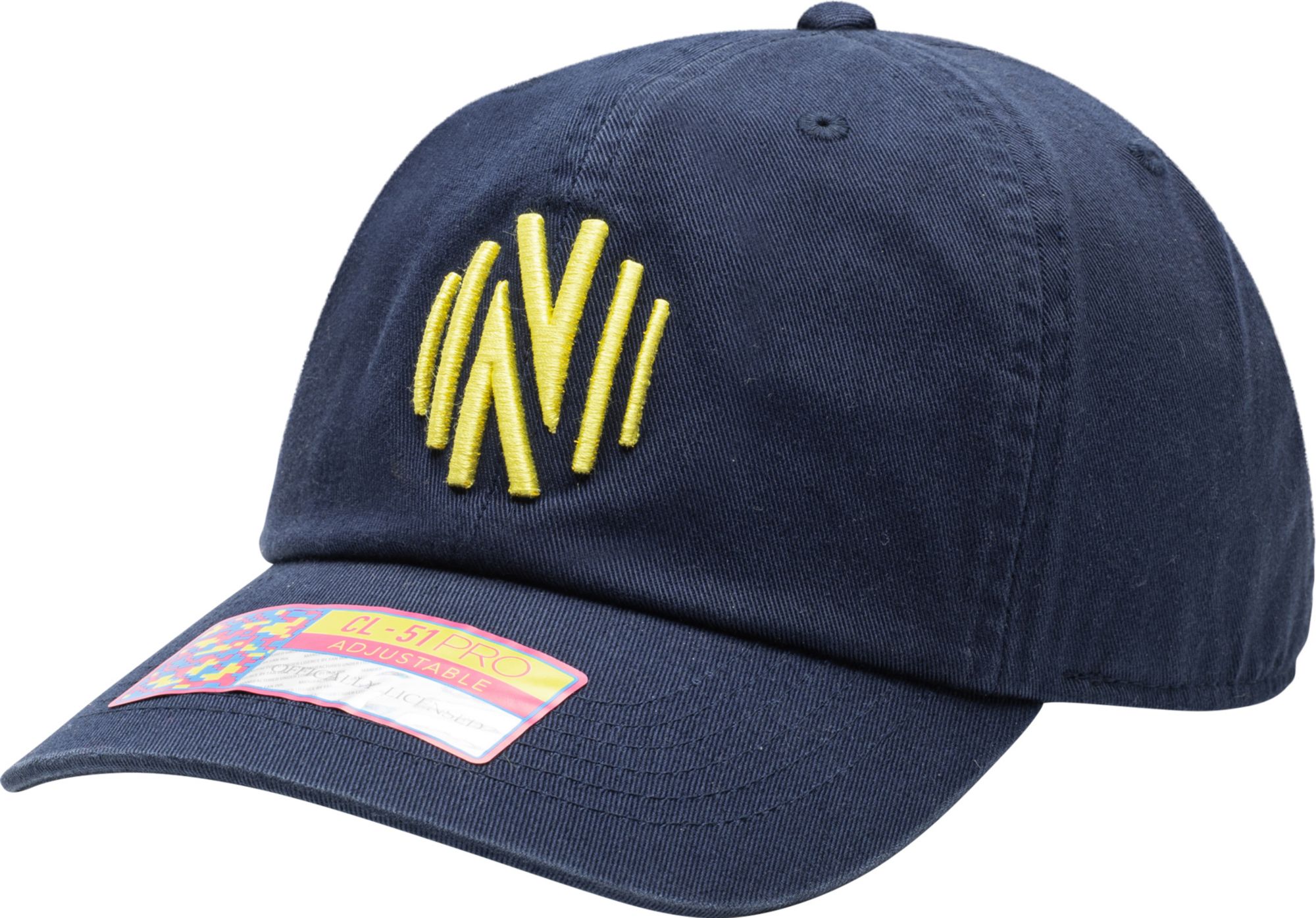 Fan Ink Adult Nashville SC 2023 Bambo Navy Adjustable Hat product image