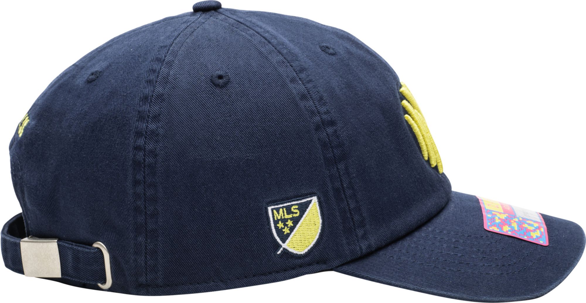 Fan Ink Adult Nashville SC 2023 Bambo Navy Adjustable Hat product image
