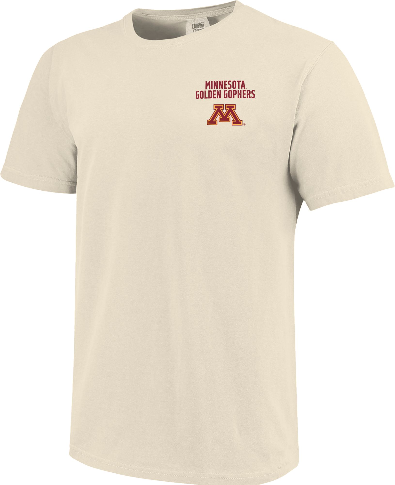 Image One Men's Minnesota Golden Gophers Ivory Mascot Local T-Shirt