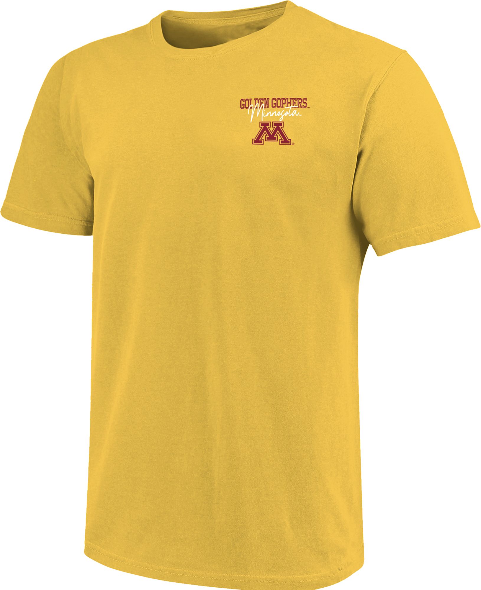 Image One Men's Minnesota Golden Gophers Gold Stitched T-Shirt product image