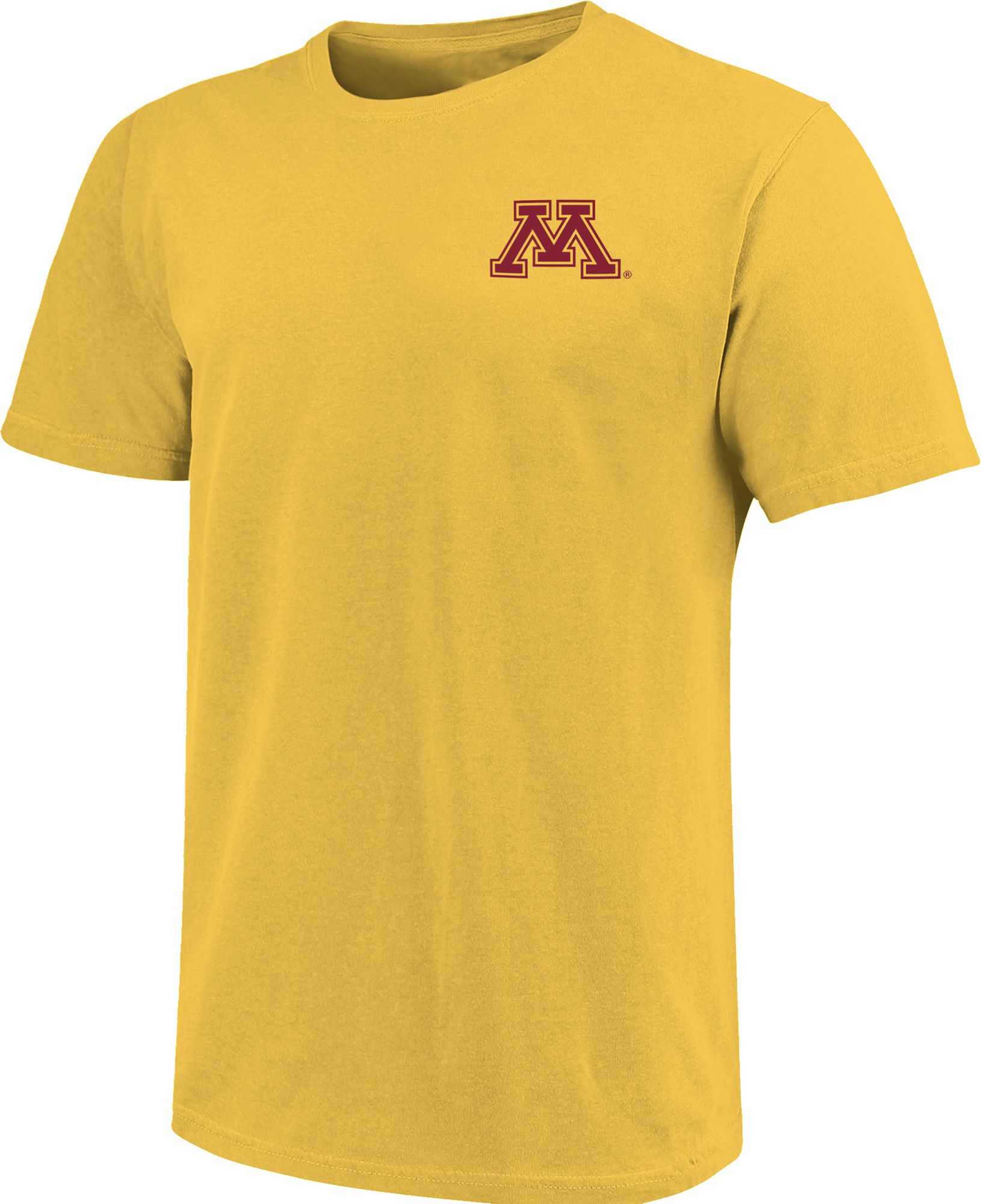 Image One Men's Minnesota Golden Gophers Gold Worn Stadium T-Shirt product image