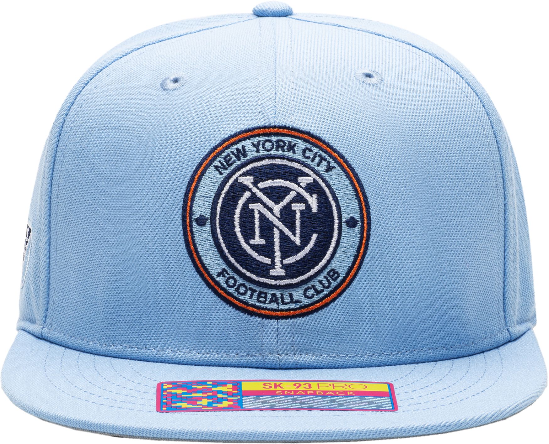 Fan Ink Adult New York City FC Dawn Blue Snapback Adjustable Hat product image