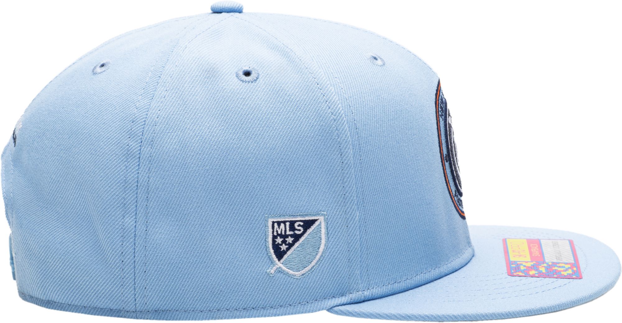 Fan Ink Adult New York City FC Dawn Blue Snapback Adjustable Hat product image