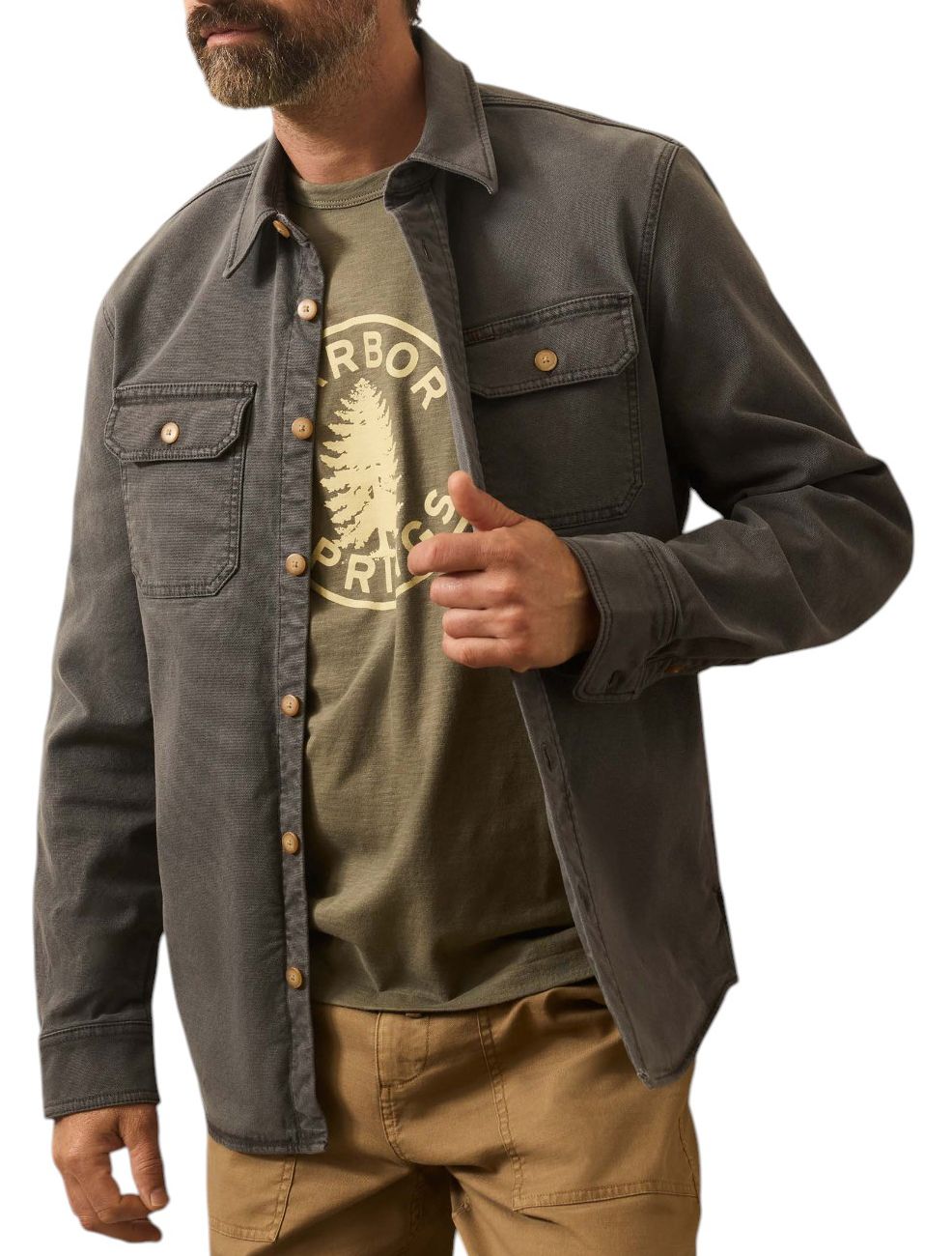 Faherty Men's Lakeside CPO Jacket product image