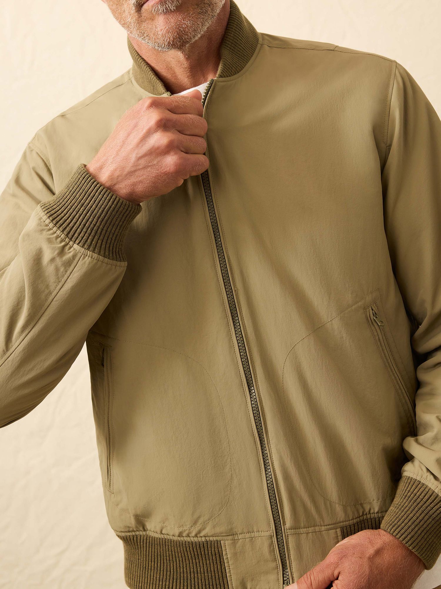 Faherty Men's Military Bomber Jacket product image