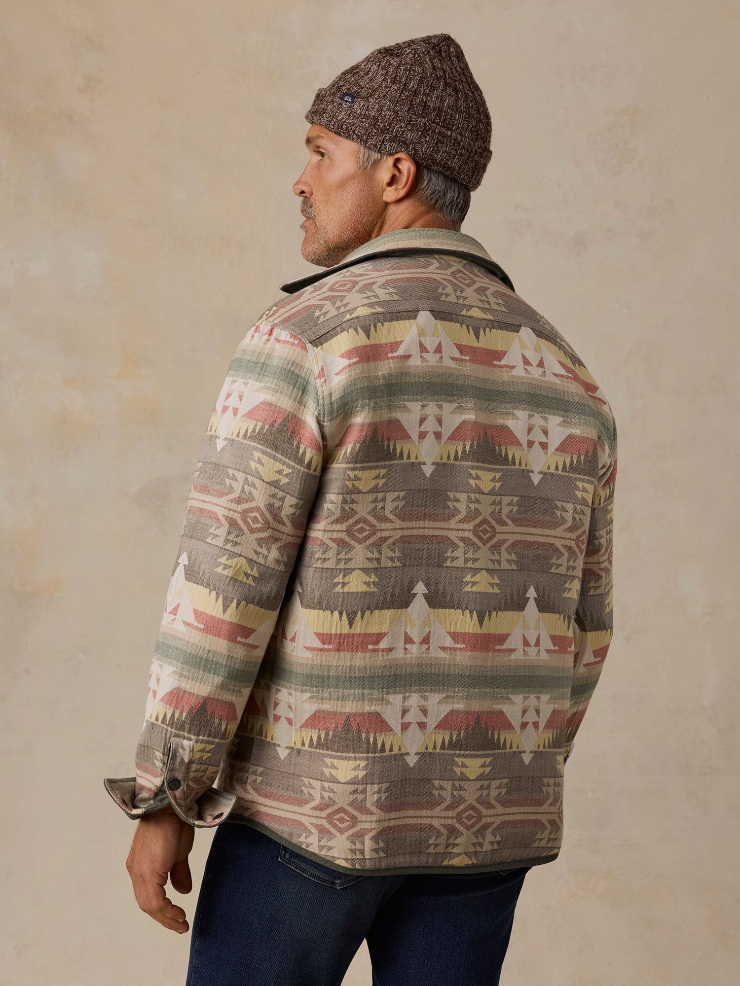 Faherty Men's Thunder Voice Eagle Reversible Bondi Jacket product image