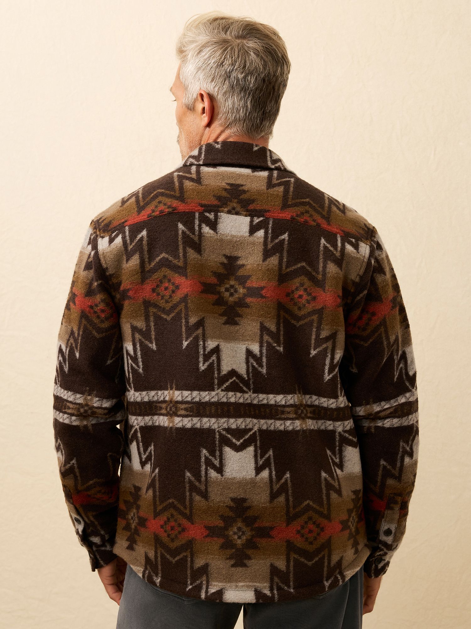 Faherty Men's Doug Good Feather Range Fleece Lined Cpo product image