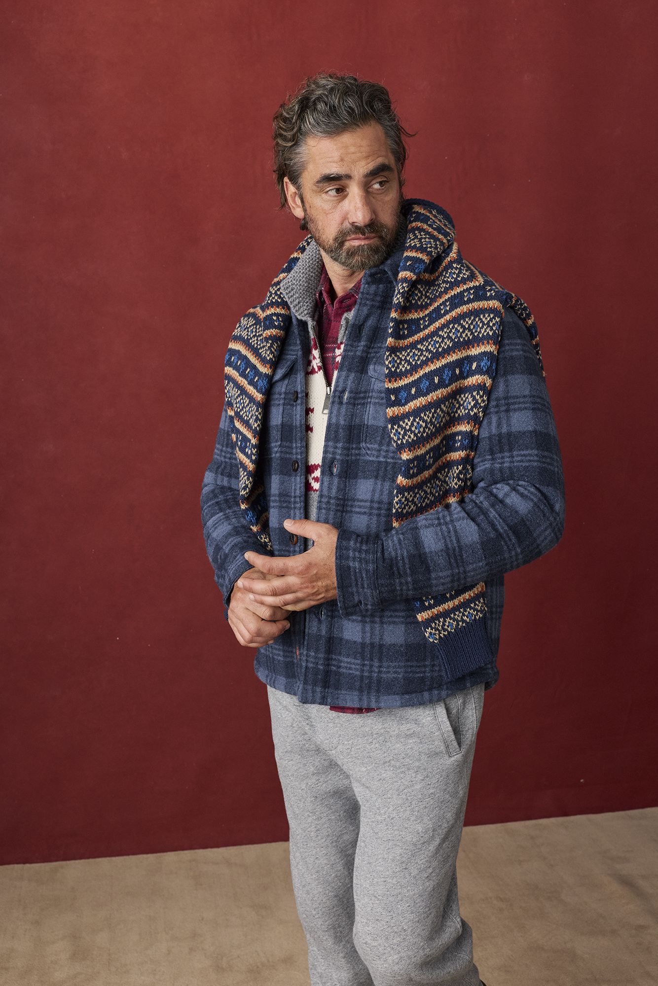 Faherty Men's Range Fleece Lined CPO Overshirt product image
