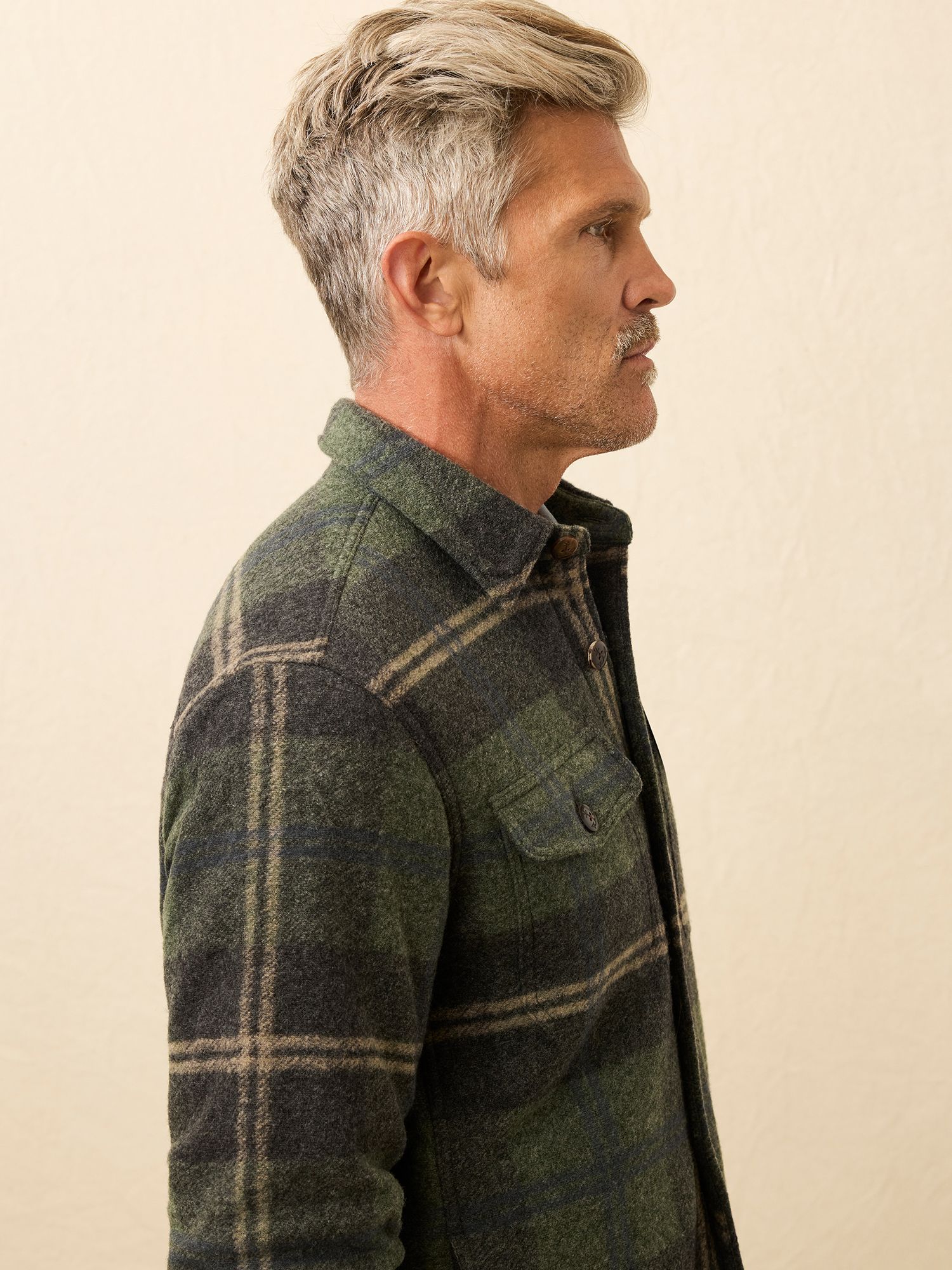 Faherty Men's Range Fleece Lined CPO Overshirt product image