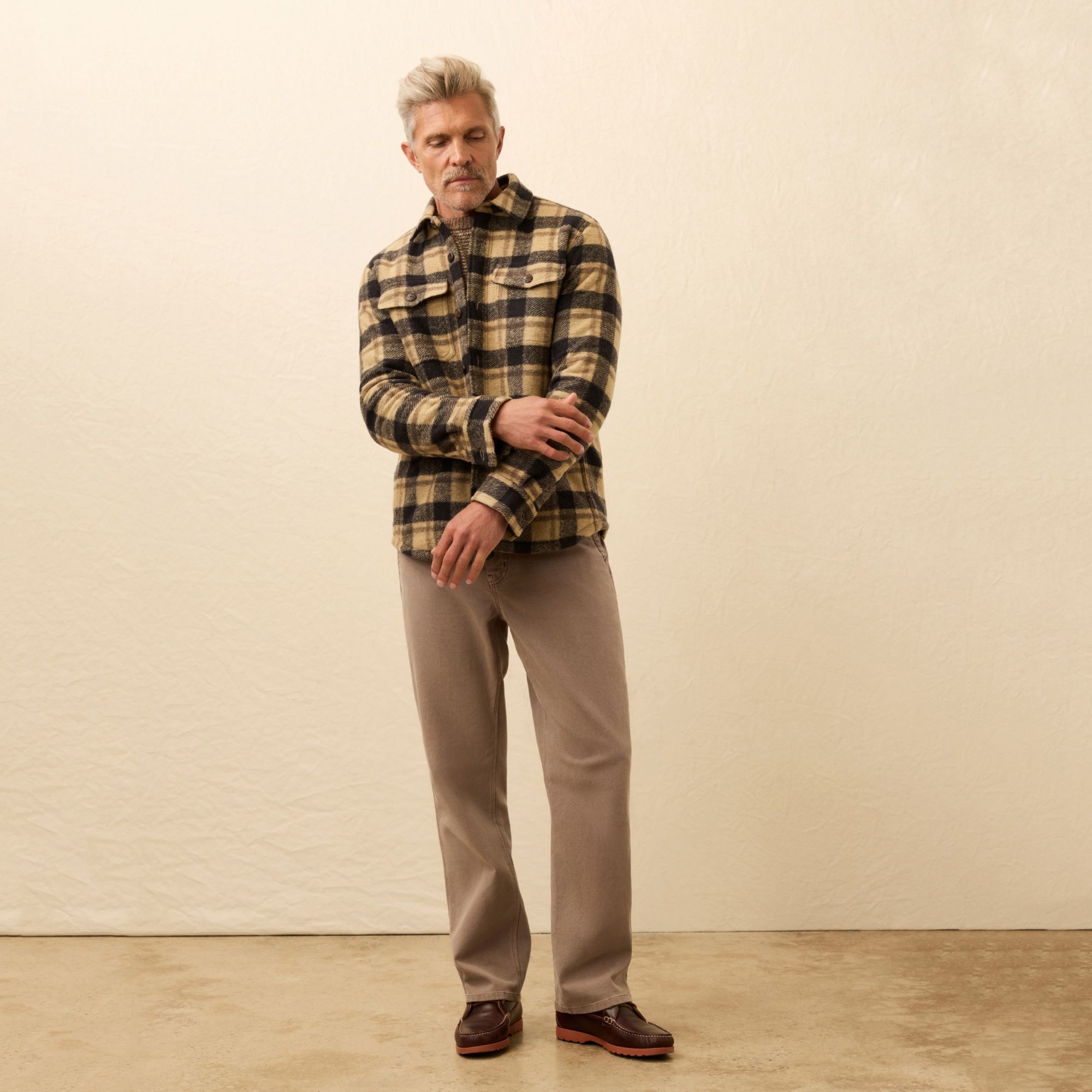 Faherty Men's Range Fleece Lined CPO Overshirt product image