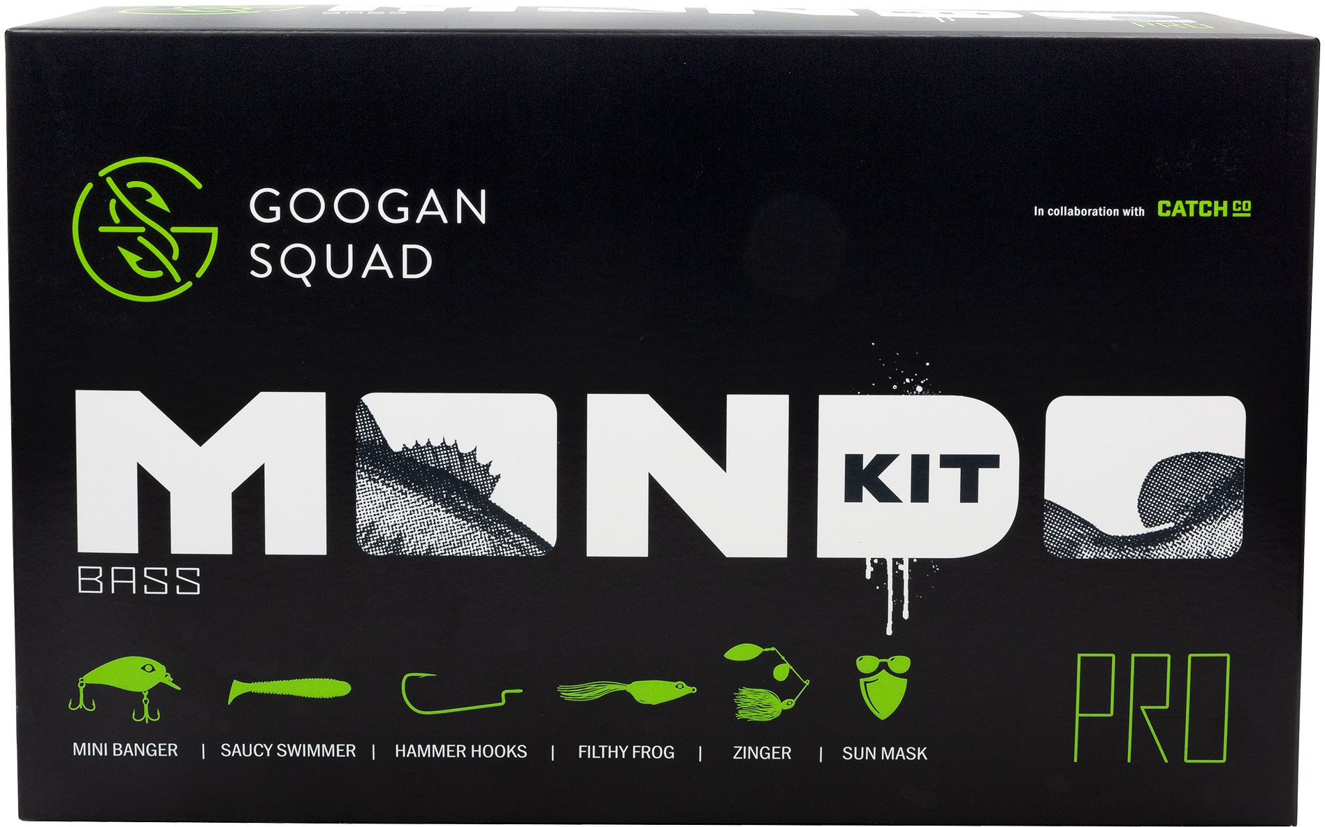 Googan Squad Mondo Pro Lead-Free Bass Fishing Kit