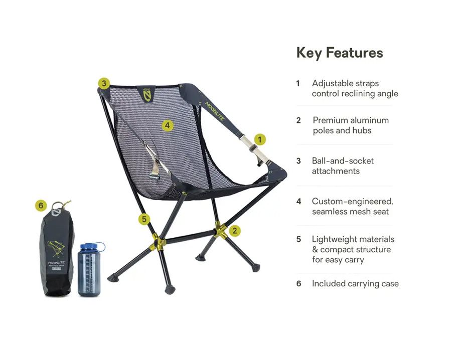 NEMO 2025 Moonlite Reclining Camp Chair product image