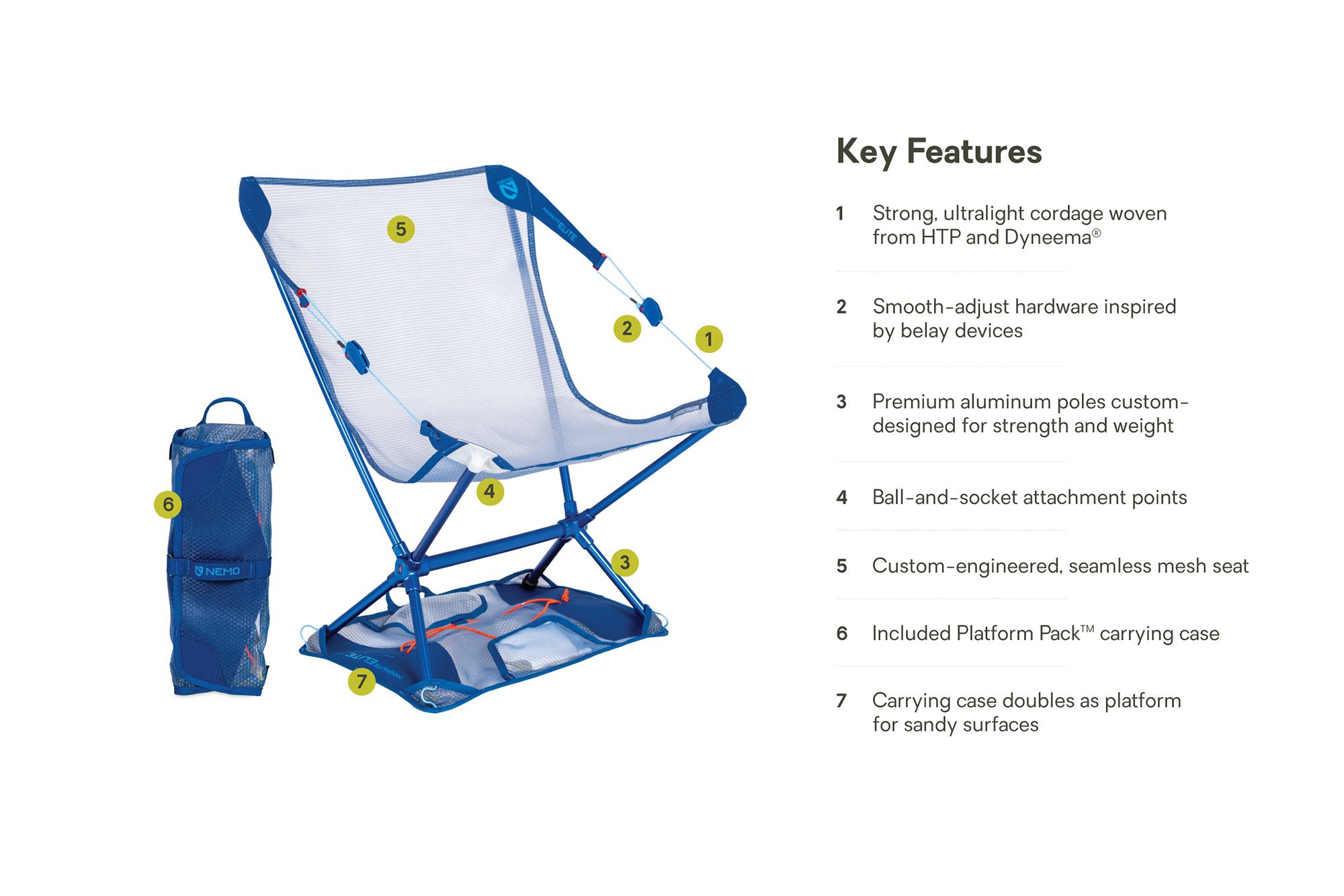 NEMO 2025 Moonlite Elite Reclining Camp Chair product image