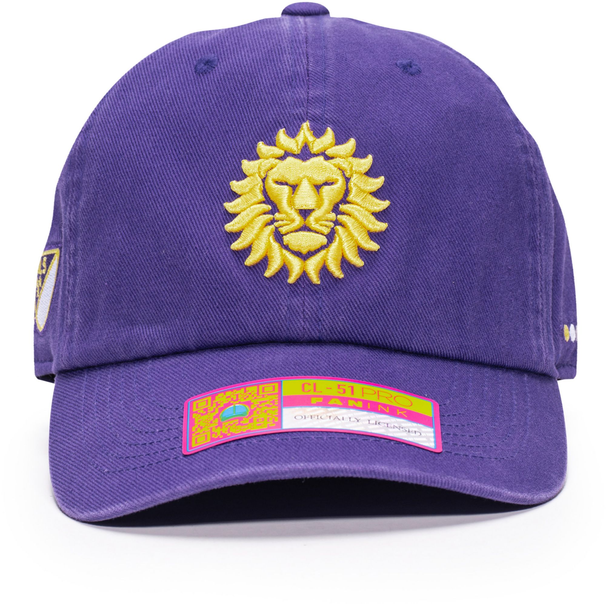 Fan Ink Men's Orlando City Purple Bamboo Slouch Adjustable Hat product image