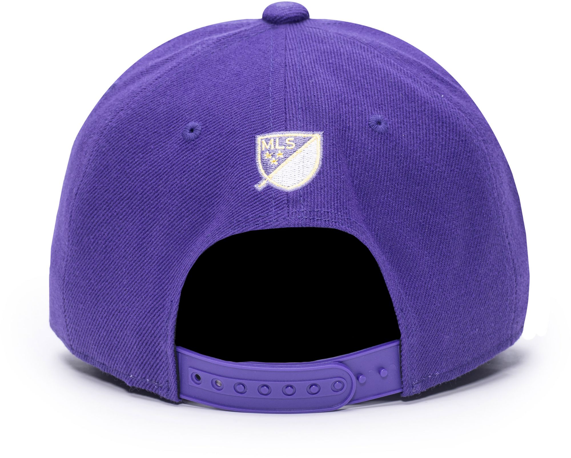 Fan Ink Men's Orlando City Purple Maverick Adjustable Trucker Hat product image