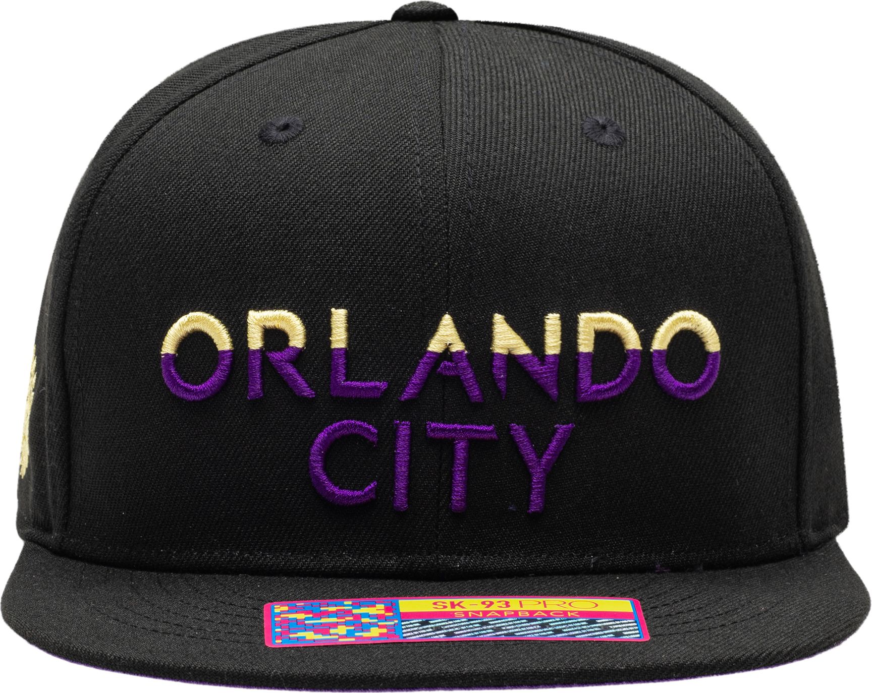 Fan Ink Adult Orlando City Loyalty Black Snapback Adjustable Hat product image