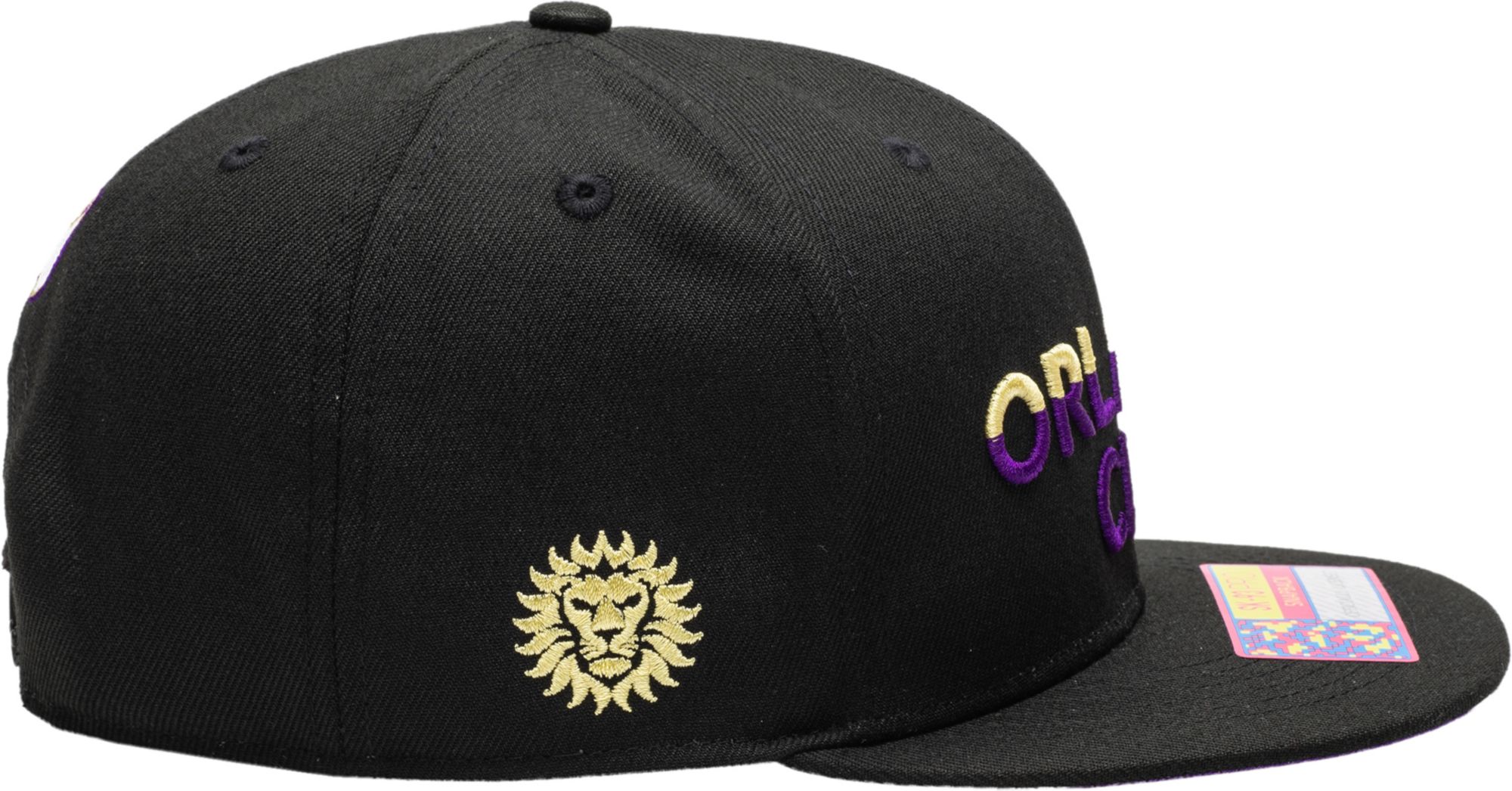 Fan Ink Adult Orlando City Loyalty Black Snapback Adjustable Hat product image