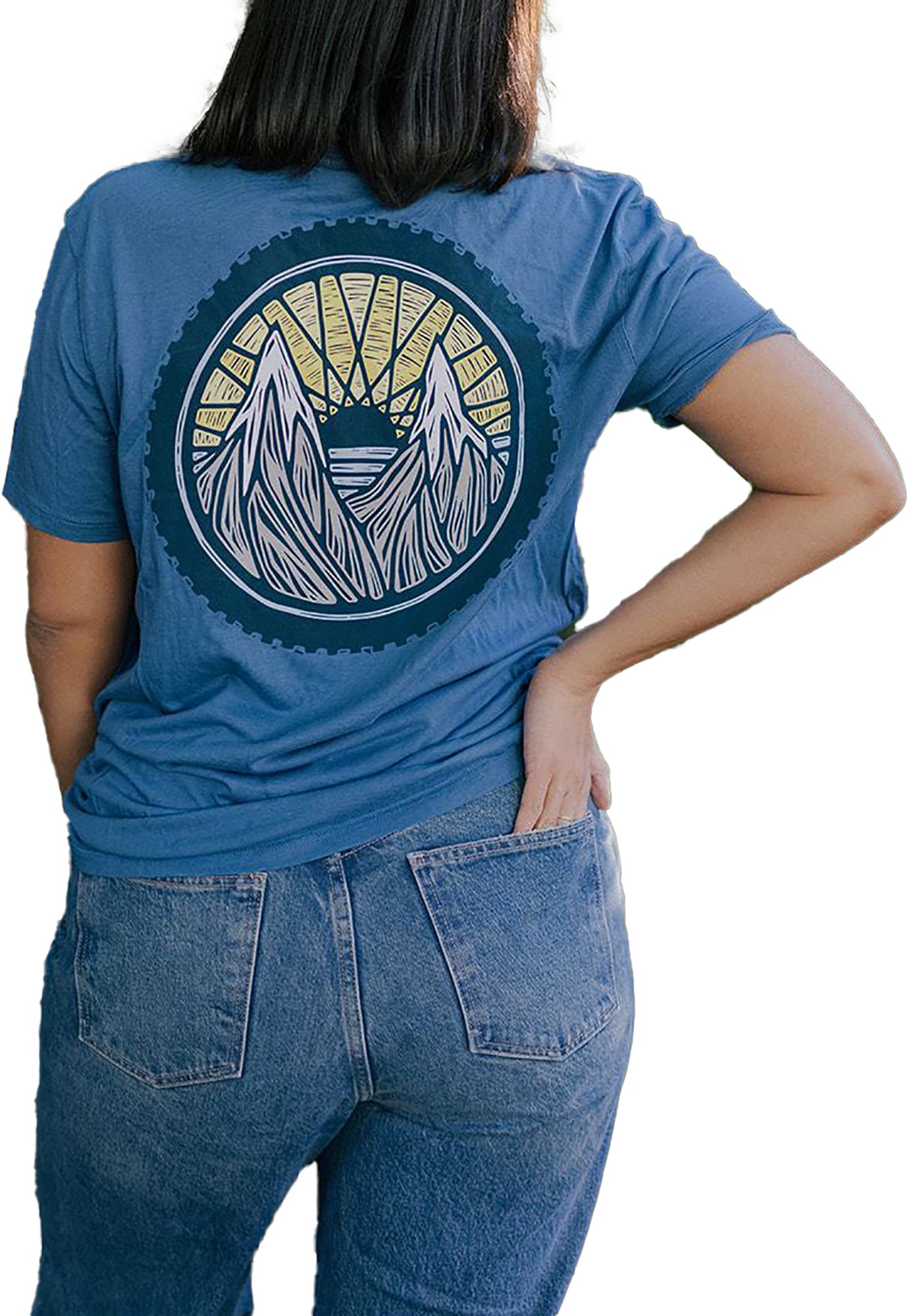 Woosah Adult Mountain Bike Graphic T-Shirt product image