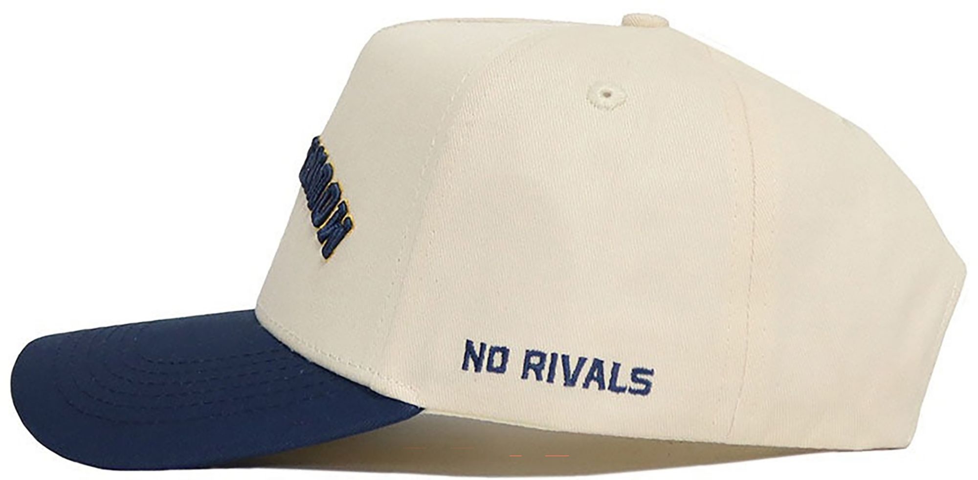 No Rivals Adult West Virginia Mountaineers Navy Upside Down Adjustable Snapback Hat product image