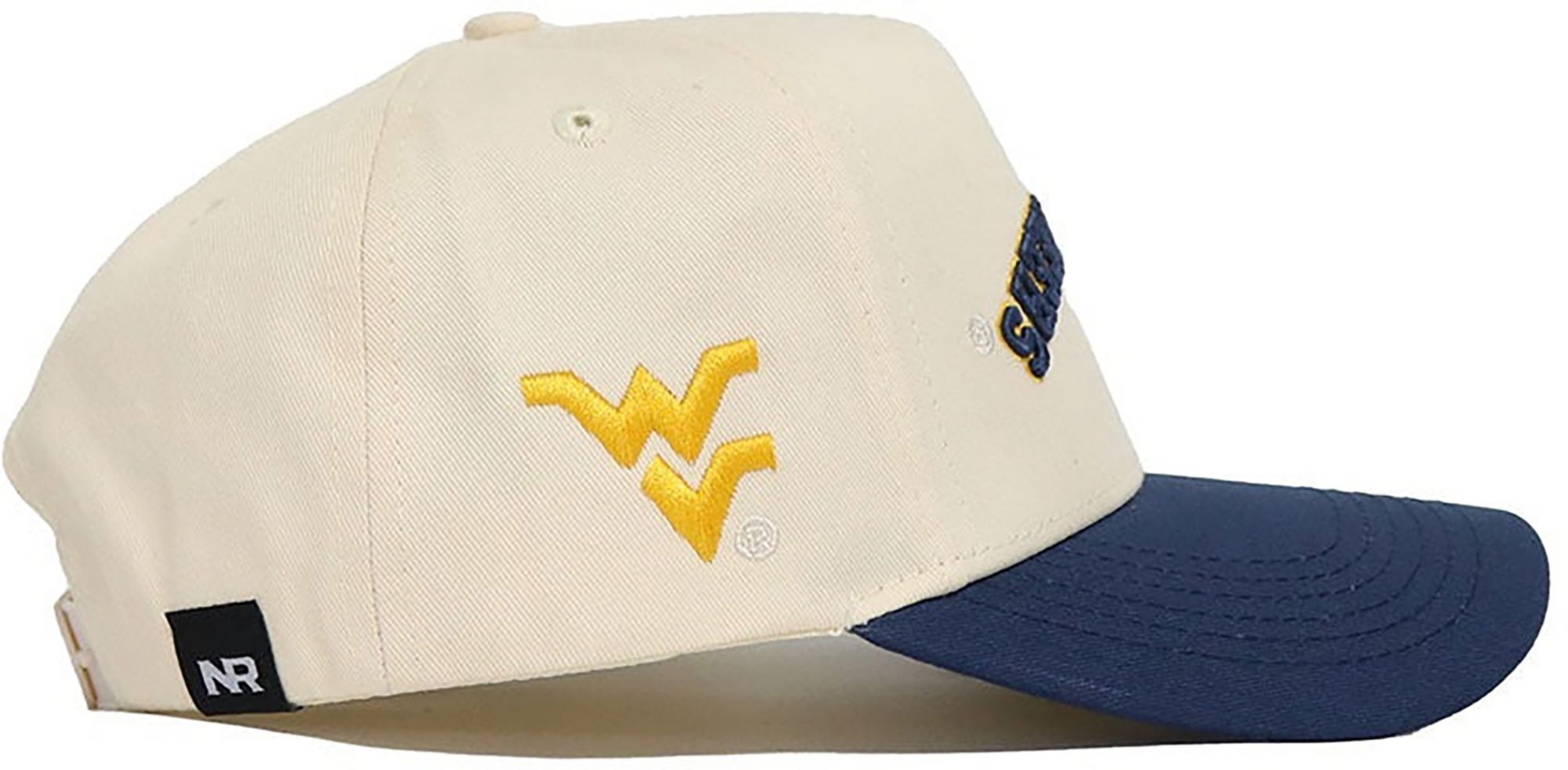 No Rivals Adult West Virginia Mountaineers Navy Upside Down Adjustable Snapback Hat product image