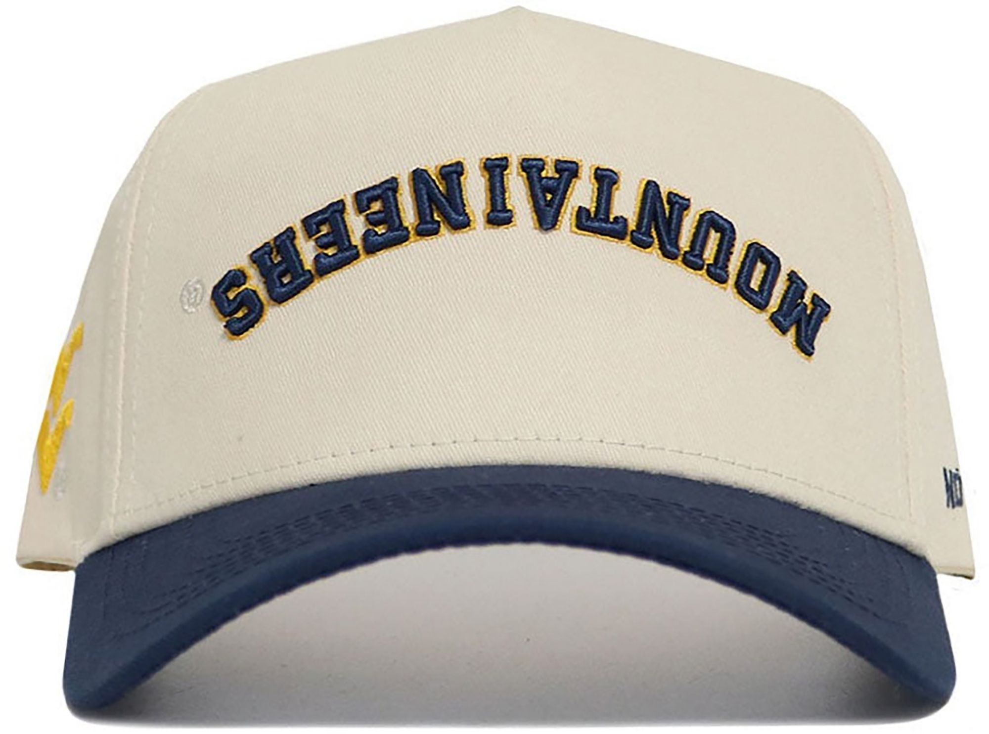 No Rivals Adult West Virginia Mountaineers Navy Upside Down Adjustable Snapback Hat product image